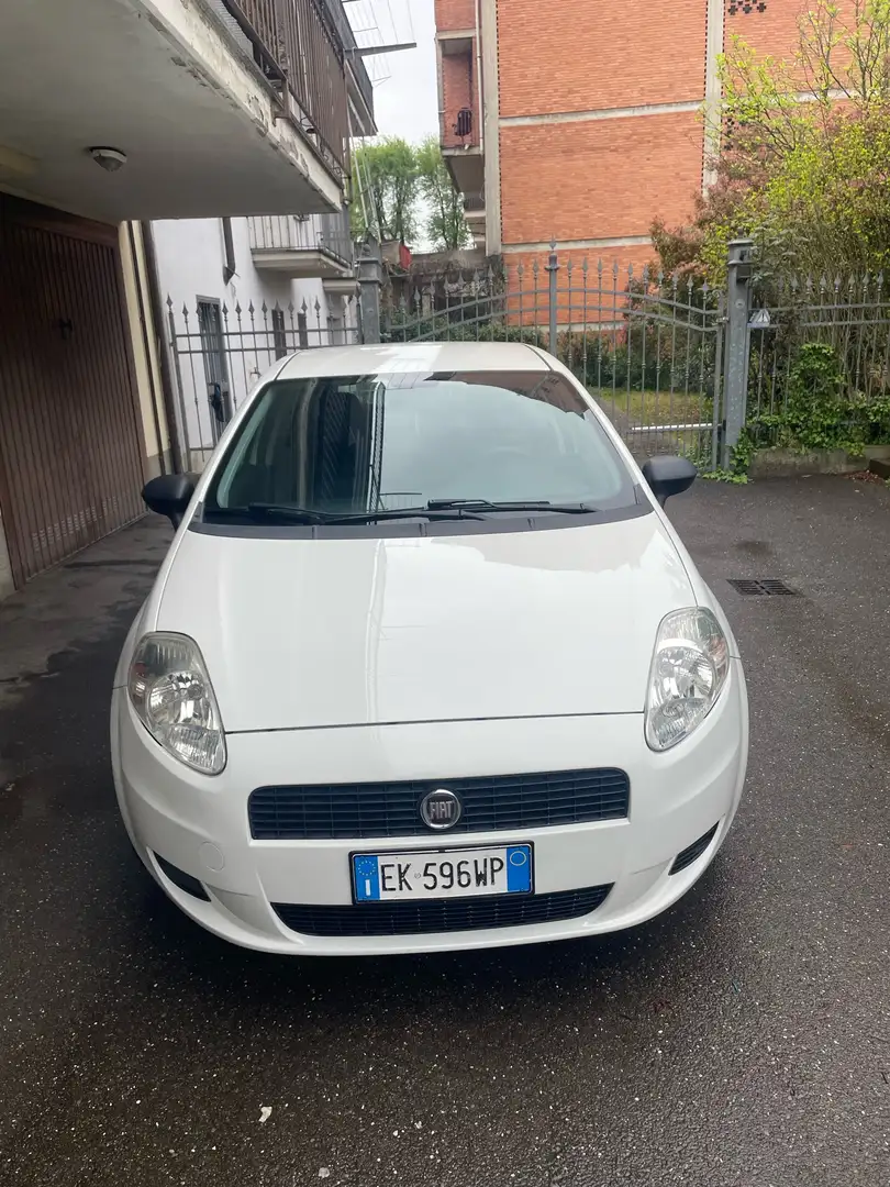Fiat Grande Punto 5p 1.3 mjt 16v Actual s&s 75cv PREZZO TRATTABILE Blanc - 2