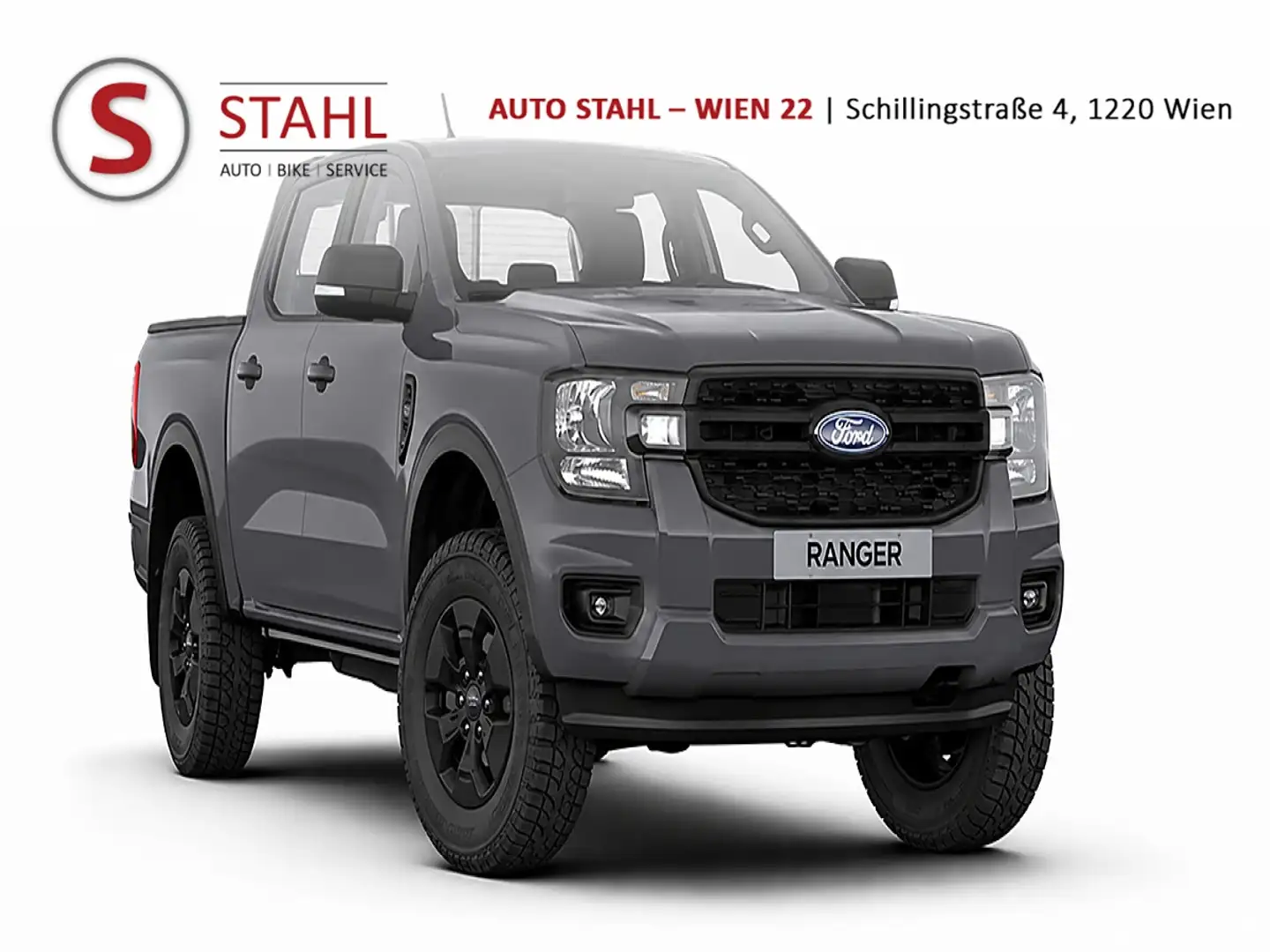 Ford Ranger Ranger Doppelkabine Limited e-4WD 2.3 EcoBoost ... Grau - 1