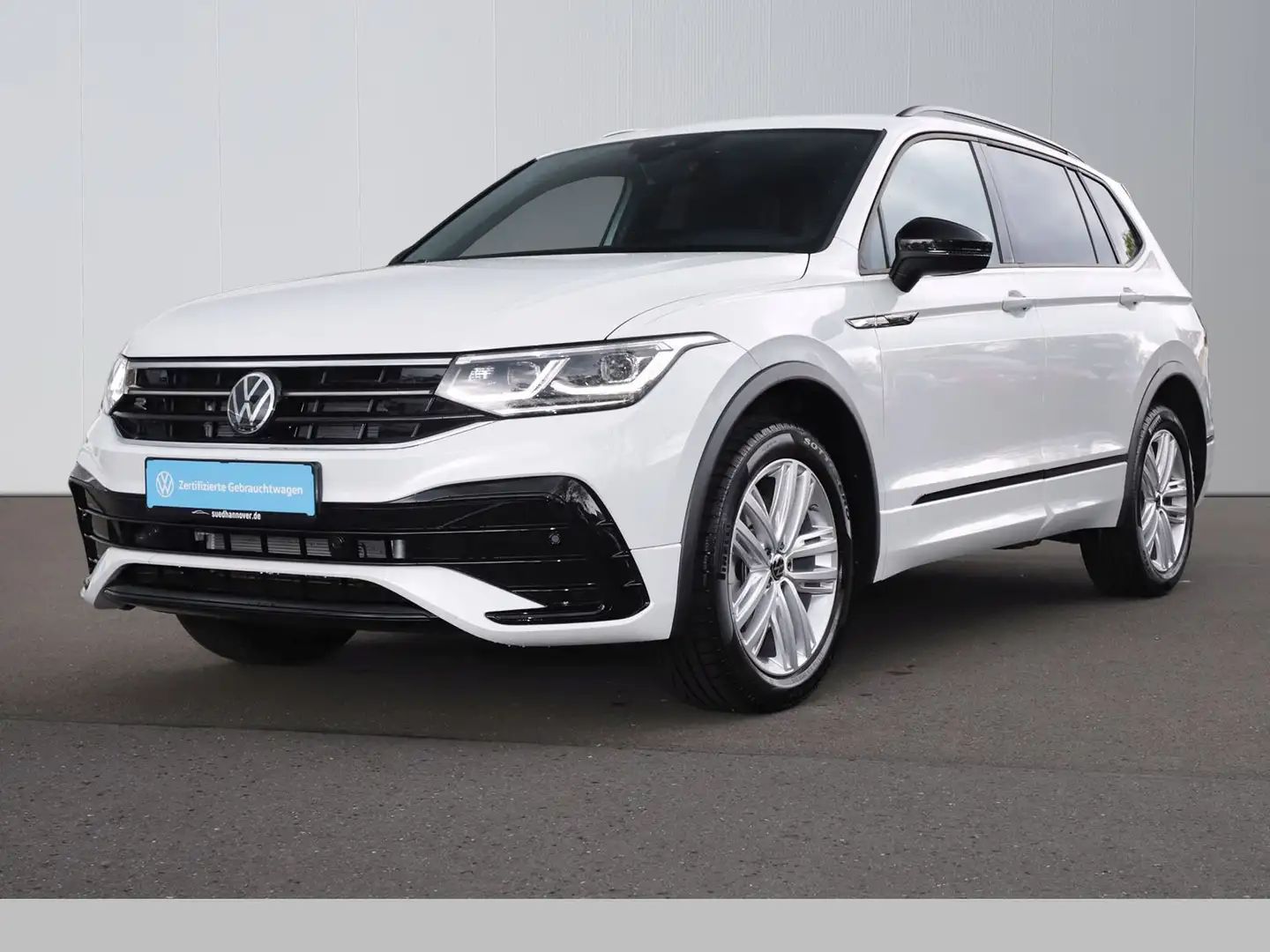 Volkswagen Tiguan Allspace R-Line 2.0 TDI DSG 4Motion AHK Weiß - 1