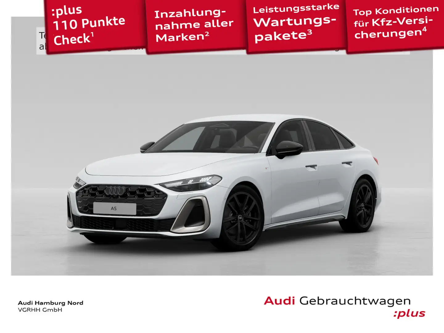 Audi A5 2.0 TFSI S line S tronic AHK Matrix Weiß - 1
