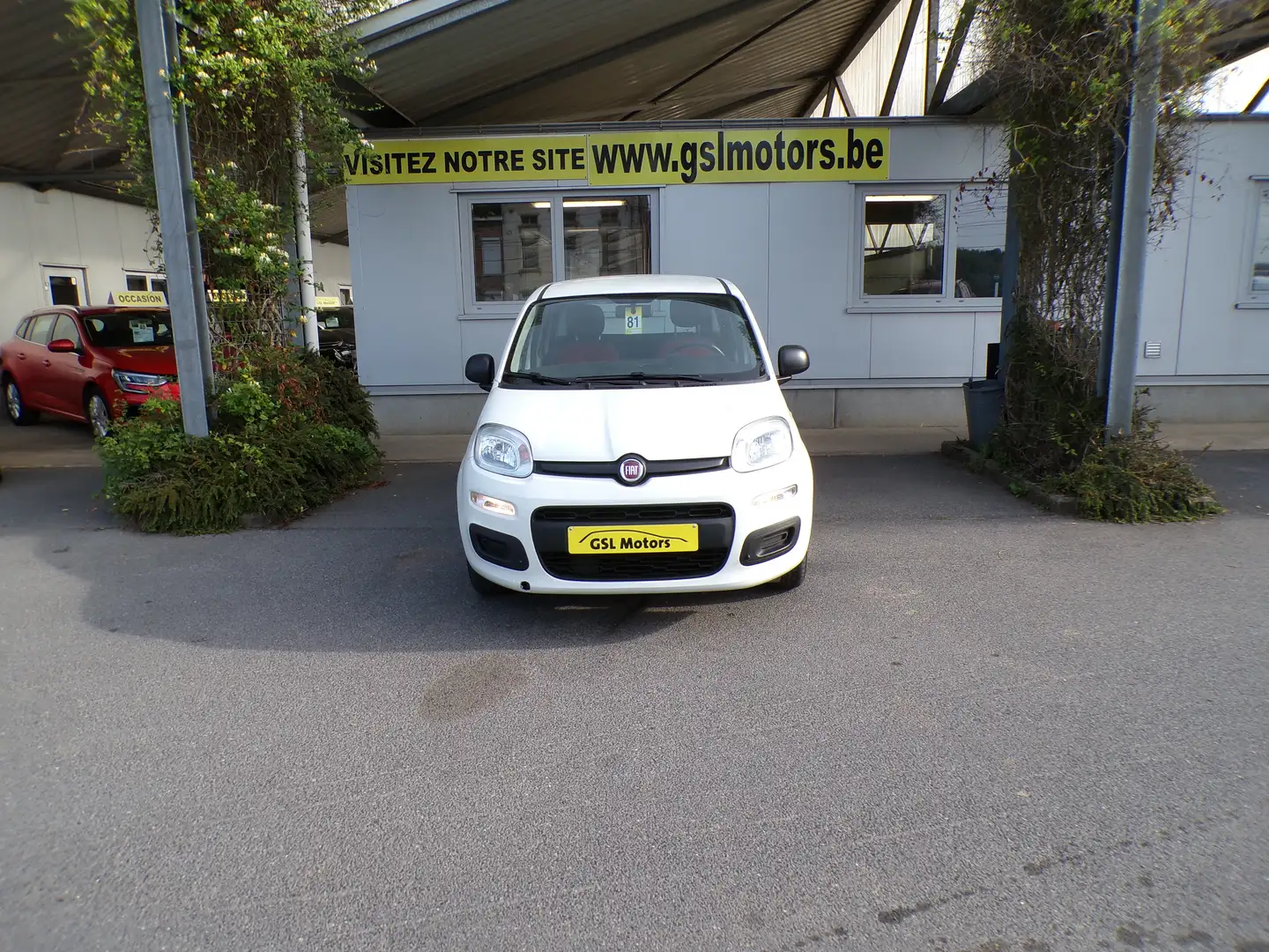 Fiat Panda 1.2i 70cv blanc 11/17 61.997km Climatisation Radio Blanc - 2