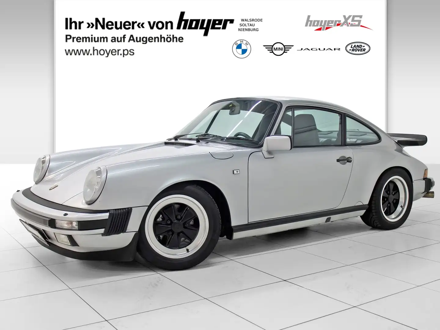 Porsche 911 Carrera 3.2 Zilver - 1