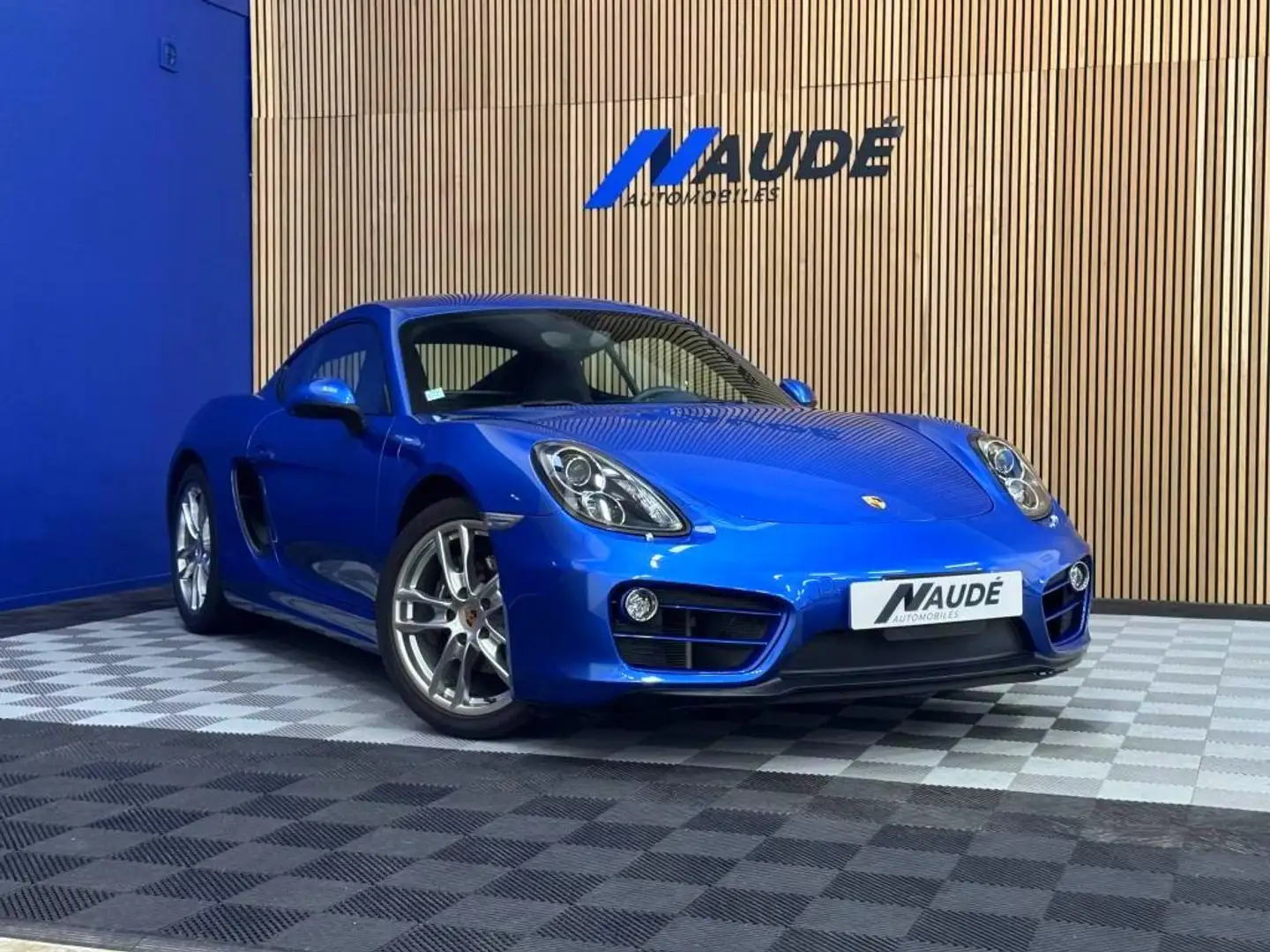 Porsche Cayman 981 2.7 275 CH PDK - PACK CHRONO - Immat France Bleu - 1