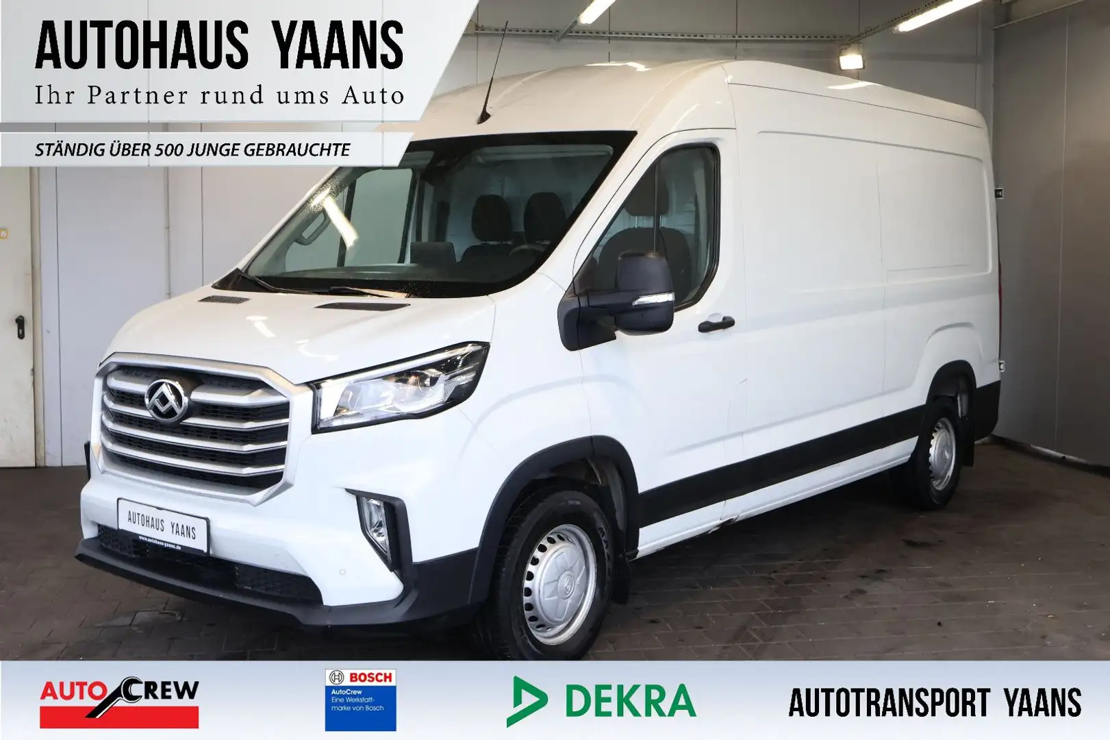Maxus Deliver 9 Kasten L3H2 2.0 TDCI LANE+KAM+TEMPOMAT Blanco - 1
