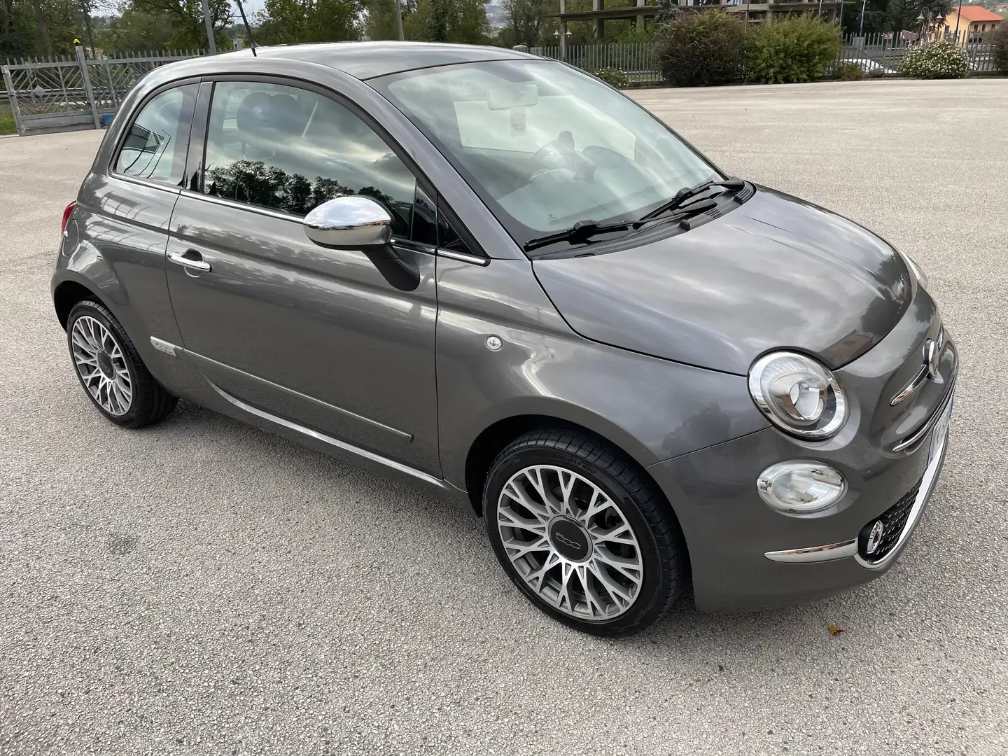 Fiat 500 III 1.2 Lounge 69cv Gris - 2