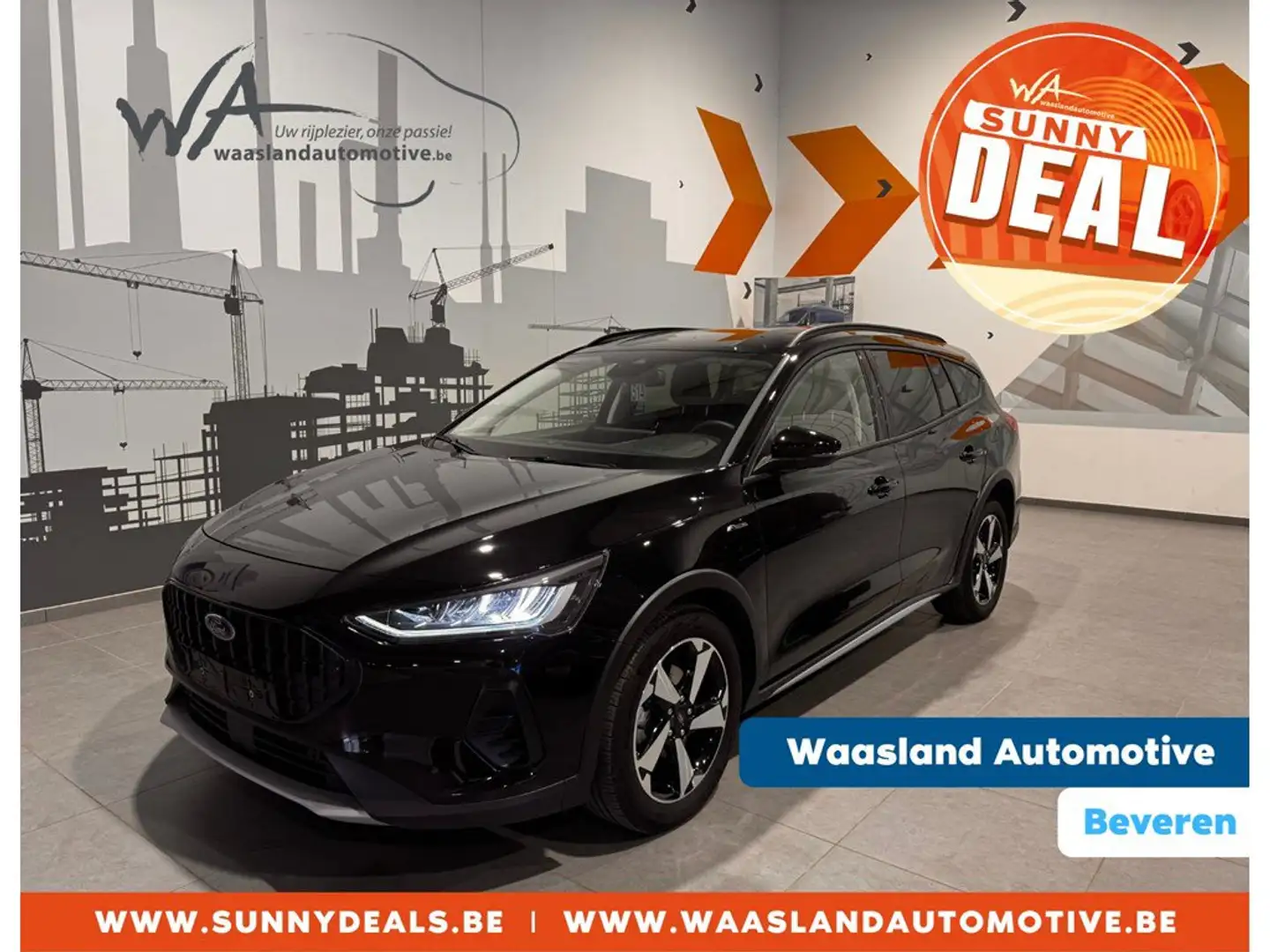 Ford Focus Active - 1.0i EcoBoost 125pk MHEV Noir - 1