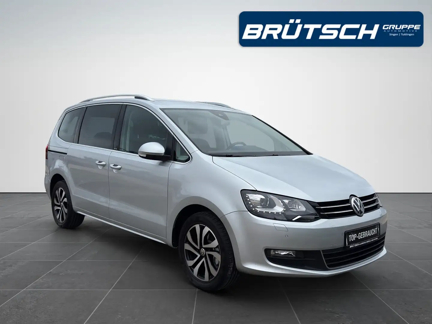 Volkswagen Sharan 1.4 TSI Active DSG / KLIMA / BI-XENON / NAVI / STH Silber - 2