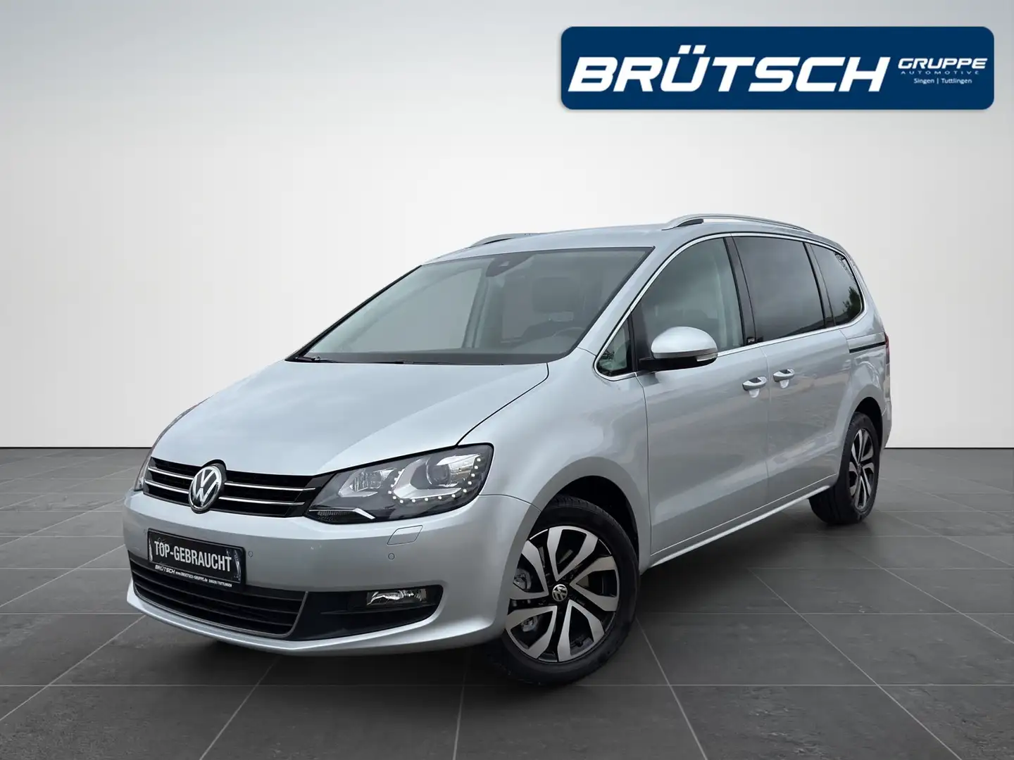 Volkswagen Sharan 1.4 TSI Active DSG / KLIMA / BI-XENON / NAVI / STH Silber - 1
