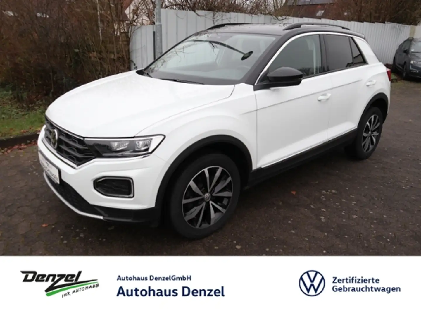 Volkswagen T-Roc Style 1.5 TSI LED/SITZHZG Weiß - 1