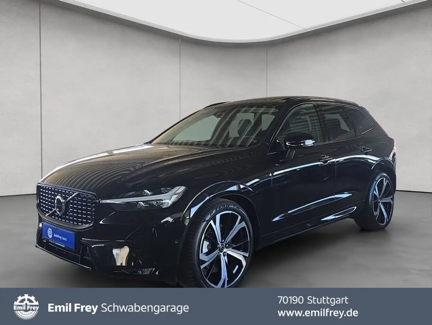 Volvo XC60 XC60 B5 B AWD Plus Dark Zwart - 1