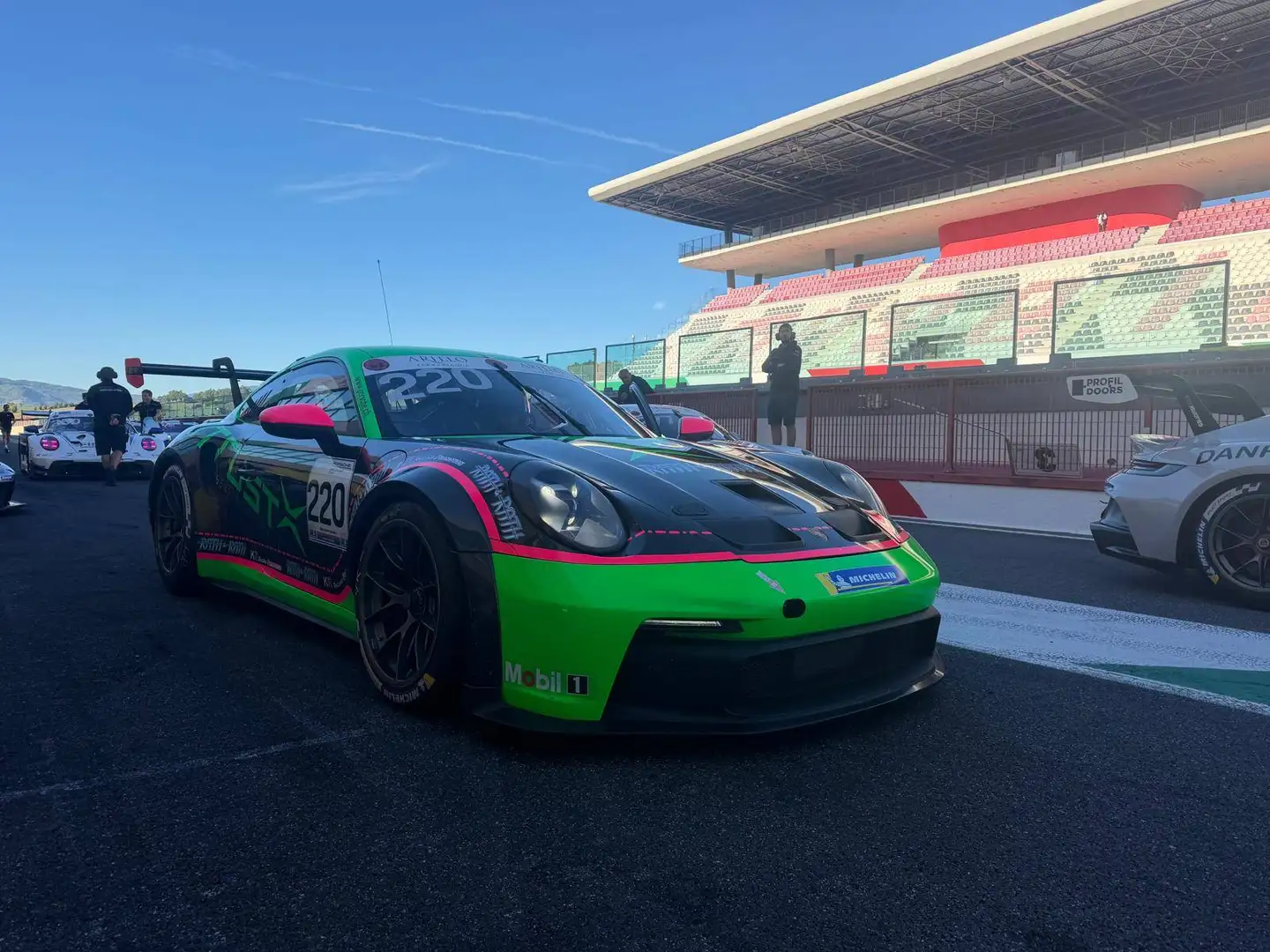 Porsche 992 Gt3 cup ABS/TC Silber - 1