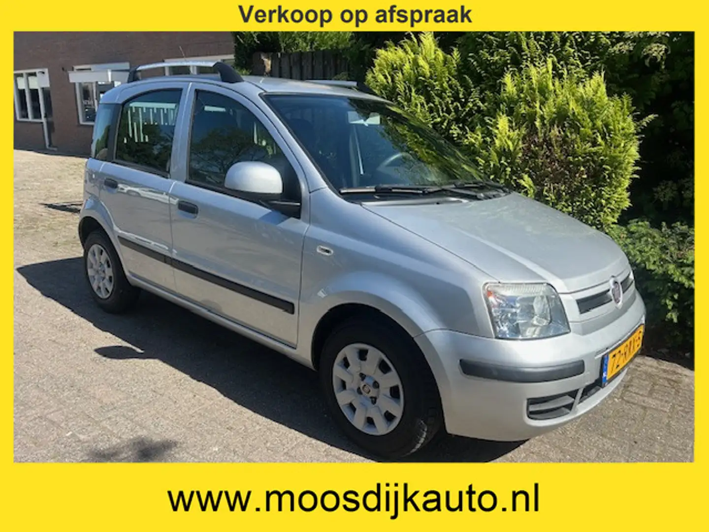 Fiat Panda 1.2 Edizione Cool 1e eig/ 5 Drs/ Airco/ Orig NL au Grijs - 1