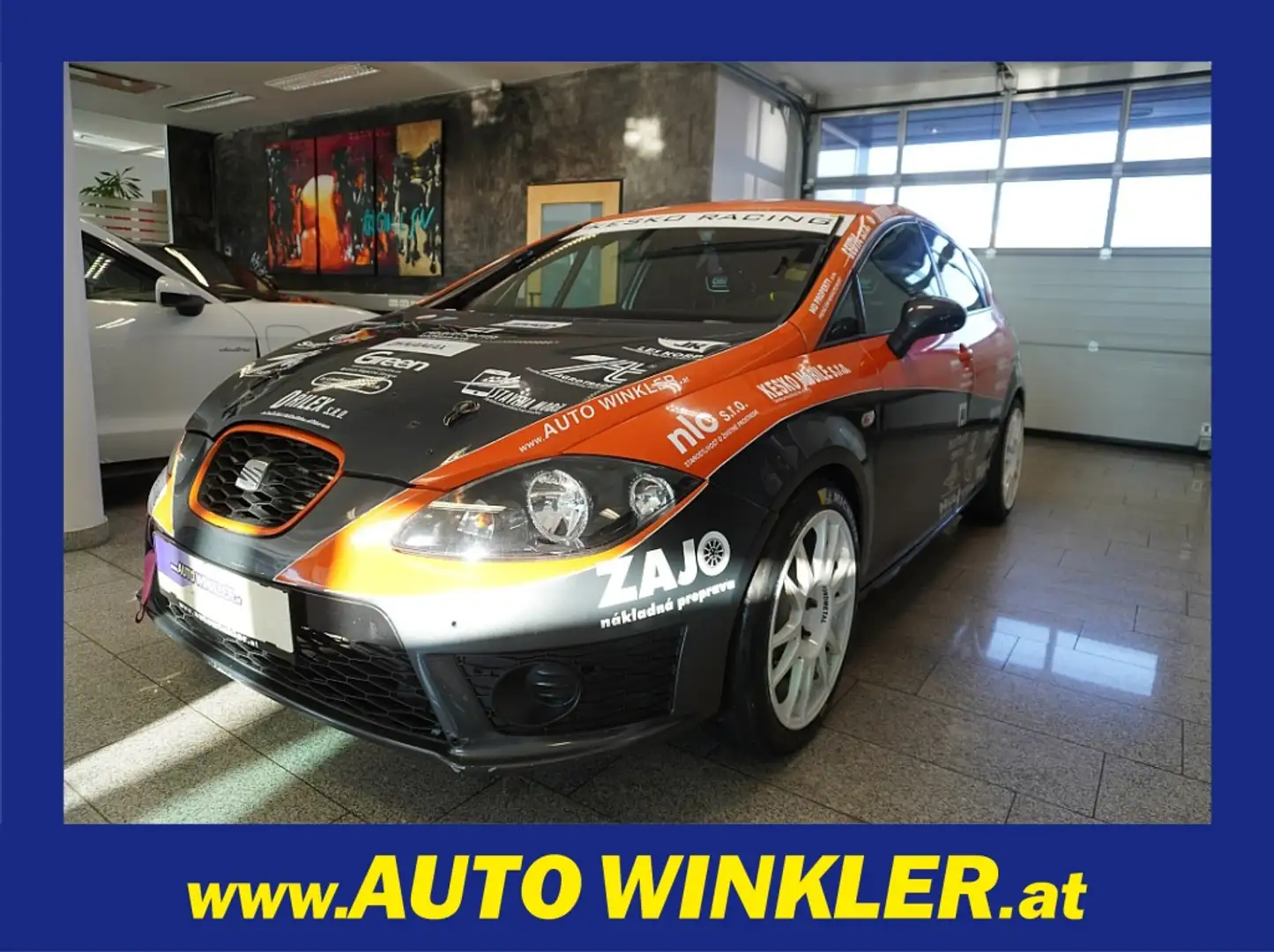 SEAT Leon 2,0TDI Rallyfahrzeug Grau - 1