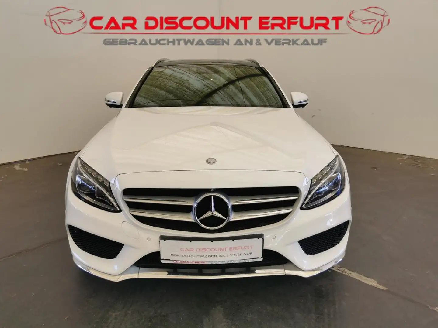 Mercedes-Benz C 220 d T AMG Line 4Matic-Panodach-Standheizung-Leder-LE - 1