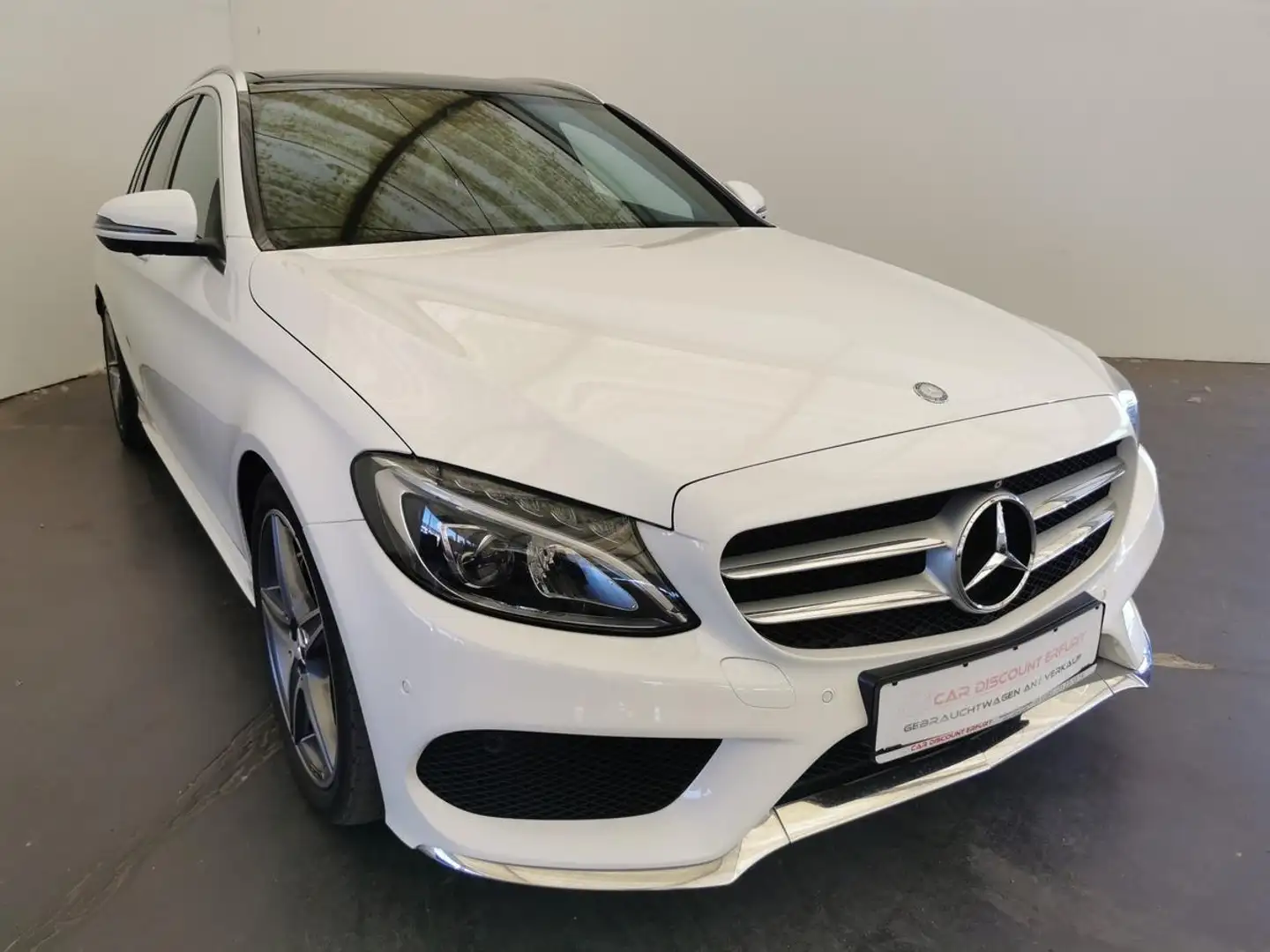 Mercedes-Benz C 220 d T AMG Line 4Matic-Panodach-Standheizung-Leder-LE - 2