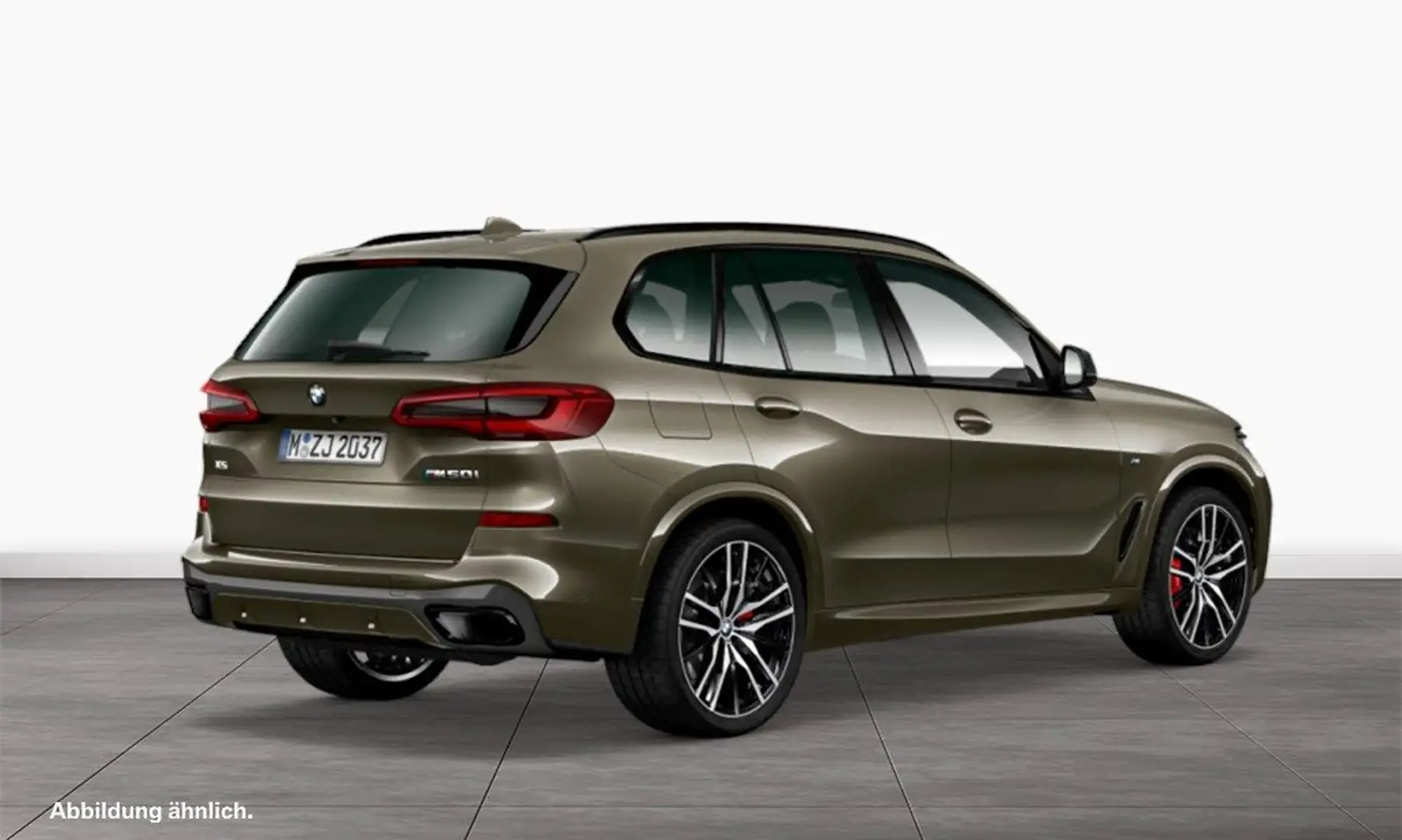 BMW X5 M 50i *B&W Surround*Head-Up*Pano*Massage*NightVision Grün - 2