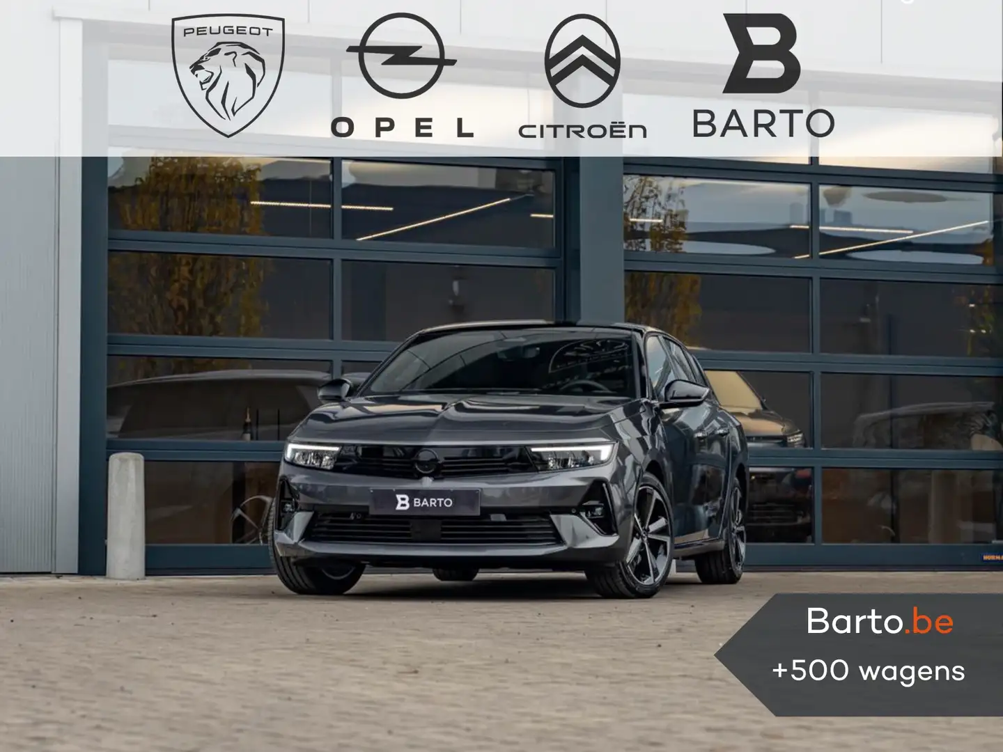 Opel Astra GS | Break | 130 PK AT | 360° Camera | Zetelver Gris - 1