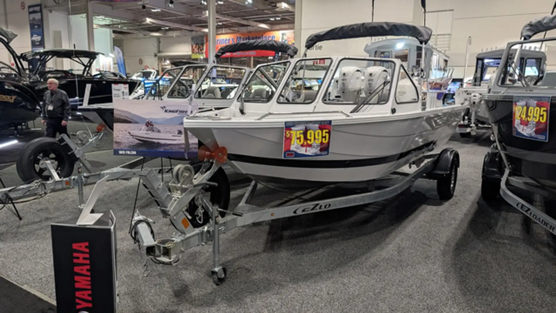 2026 KingFisher Falcon 1825 Sport Fish White Yamaha F115 2026 KingFisher Falcon 1825 Sport Fish White Yamaha F115