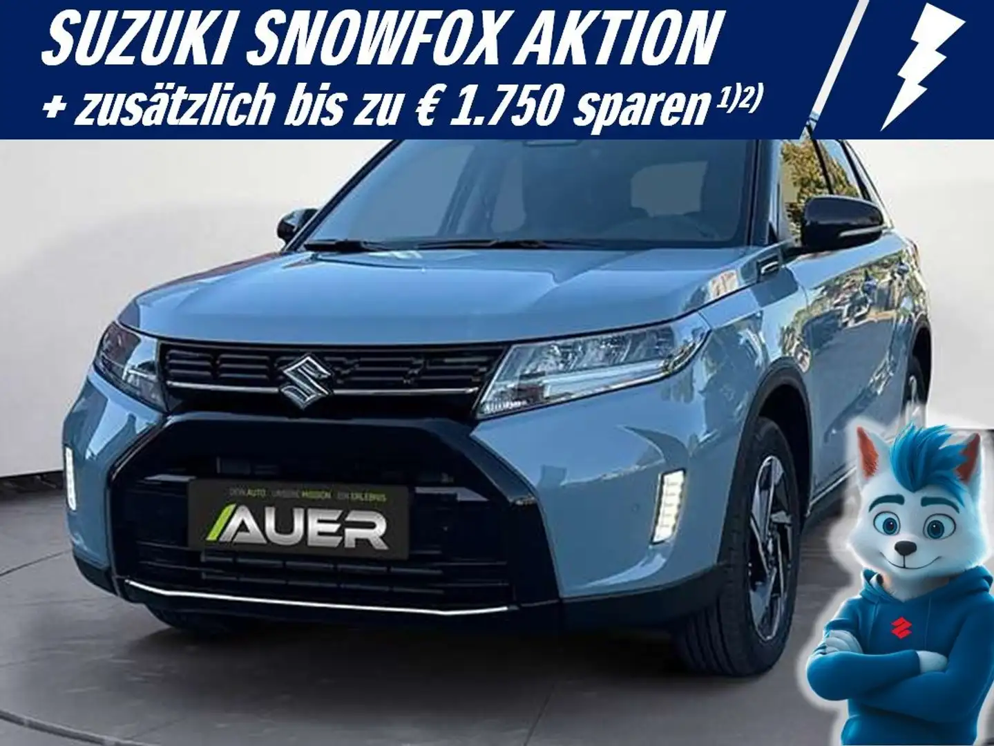 Suzuki Vitara 1,4 DITC Hybrid ALLGRIP flash | ab 28.940,- Blau - 1