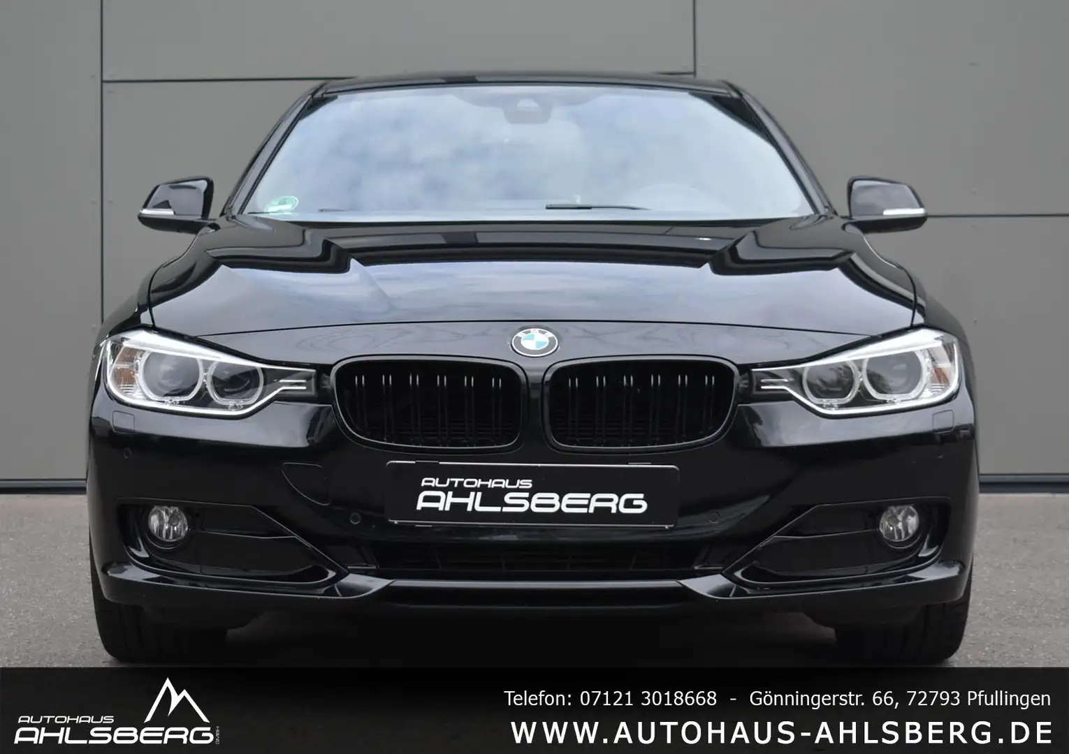 BMW 320 D SPORT-LINE /BI-XENON/HUD/GSD/H&K/LEDER/KEYLESS Black - 2