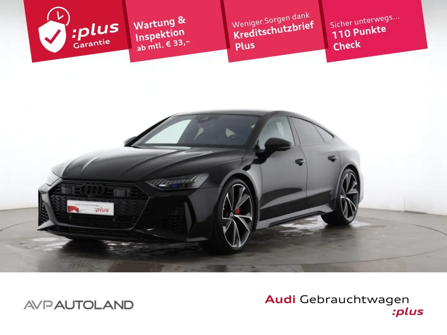 Audi RS7 Sportback 4.0 TFSI quattro tiptronic STAHEI Zwart - 1