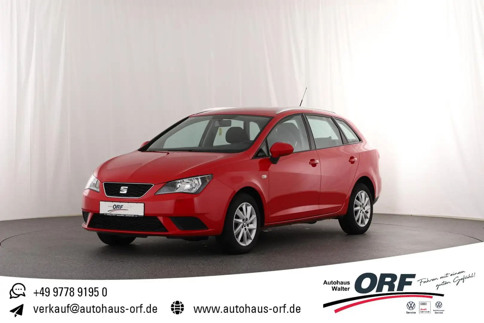 SEAT Ibiza ST 1.2 TSI Style Salsa PDC SITZHZG Rot - 1