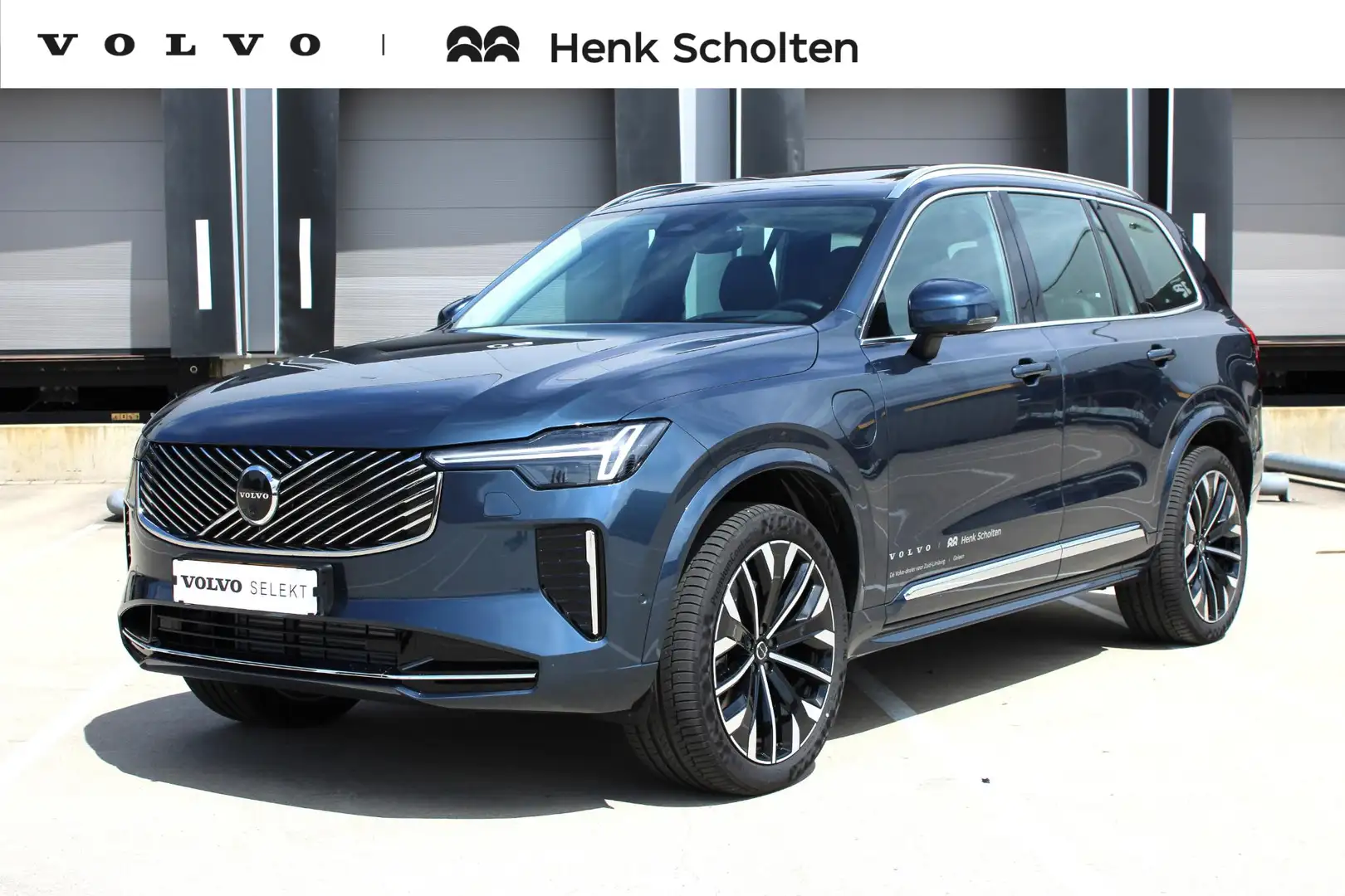 Volvo XC90 T8 Plug-in hybrid AWD Ultra Bright | Luchtvering | Blauw - 1