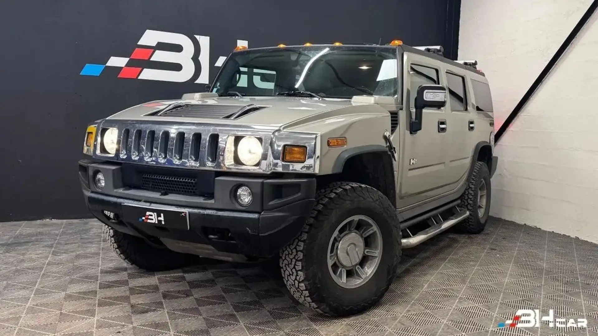 HUMMER H2 6.0 320 4WD BVA / SUIVI Complet / Full Option Gris - 1