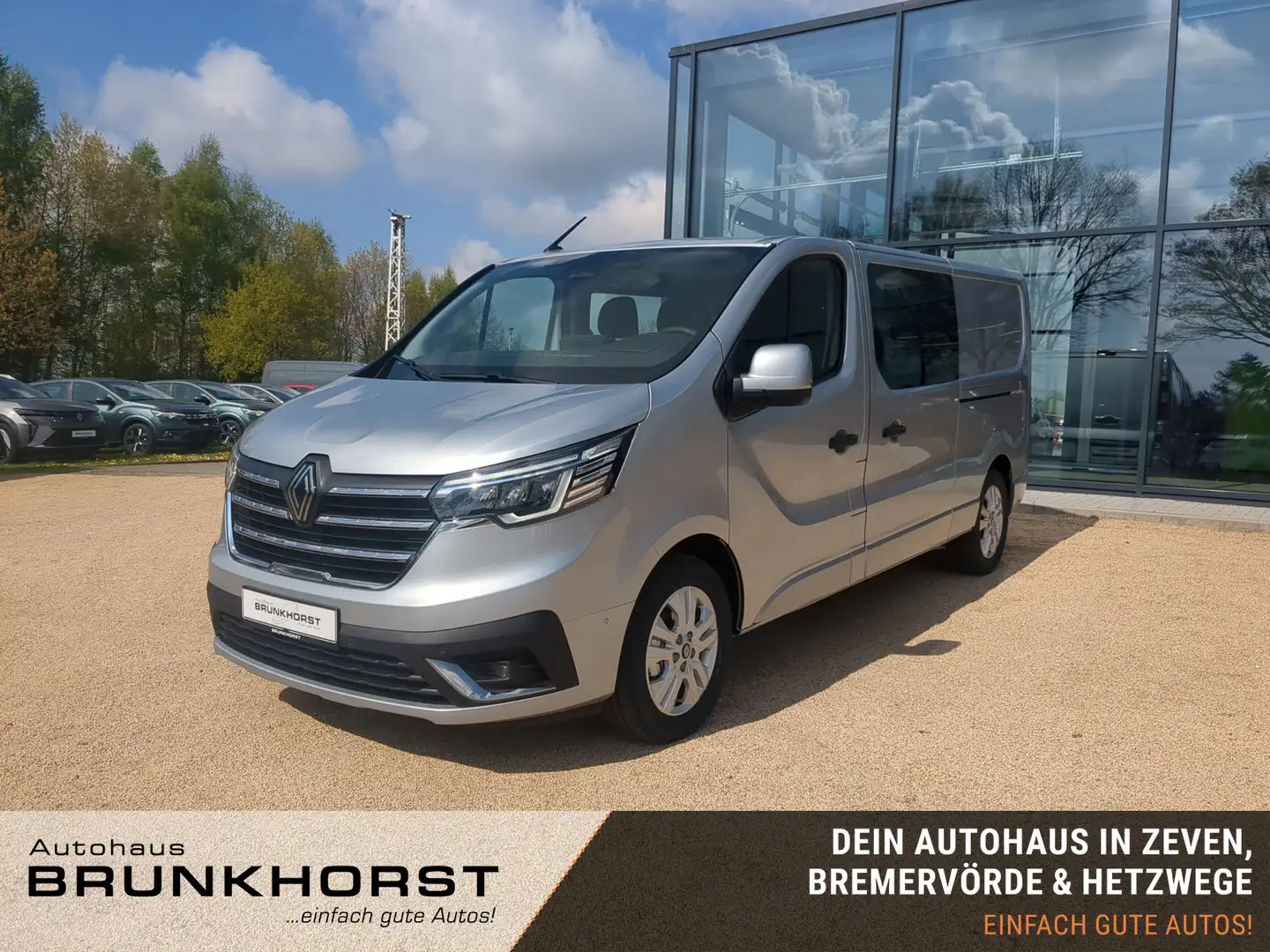 Renault Trafic DoKa dCi 170 Extra L2H1 SHZ+Klimaauto.+PDC Grau - 1