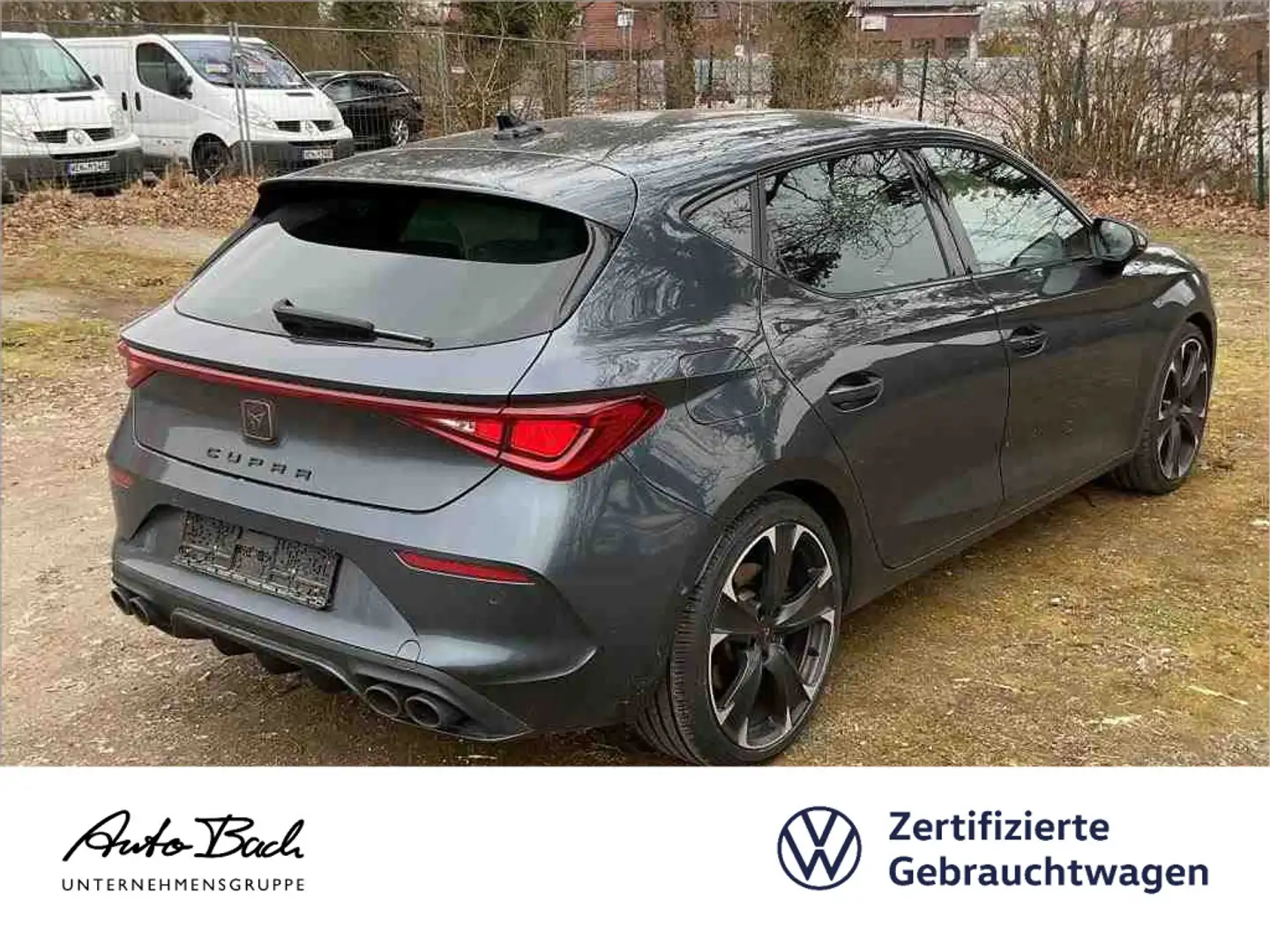 SEAT Leon 2.0 TSI "CUPRA Top" DSG Navi LED Virtual Co Gris - 2