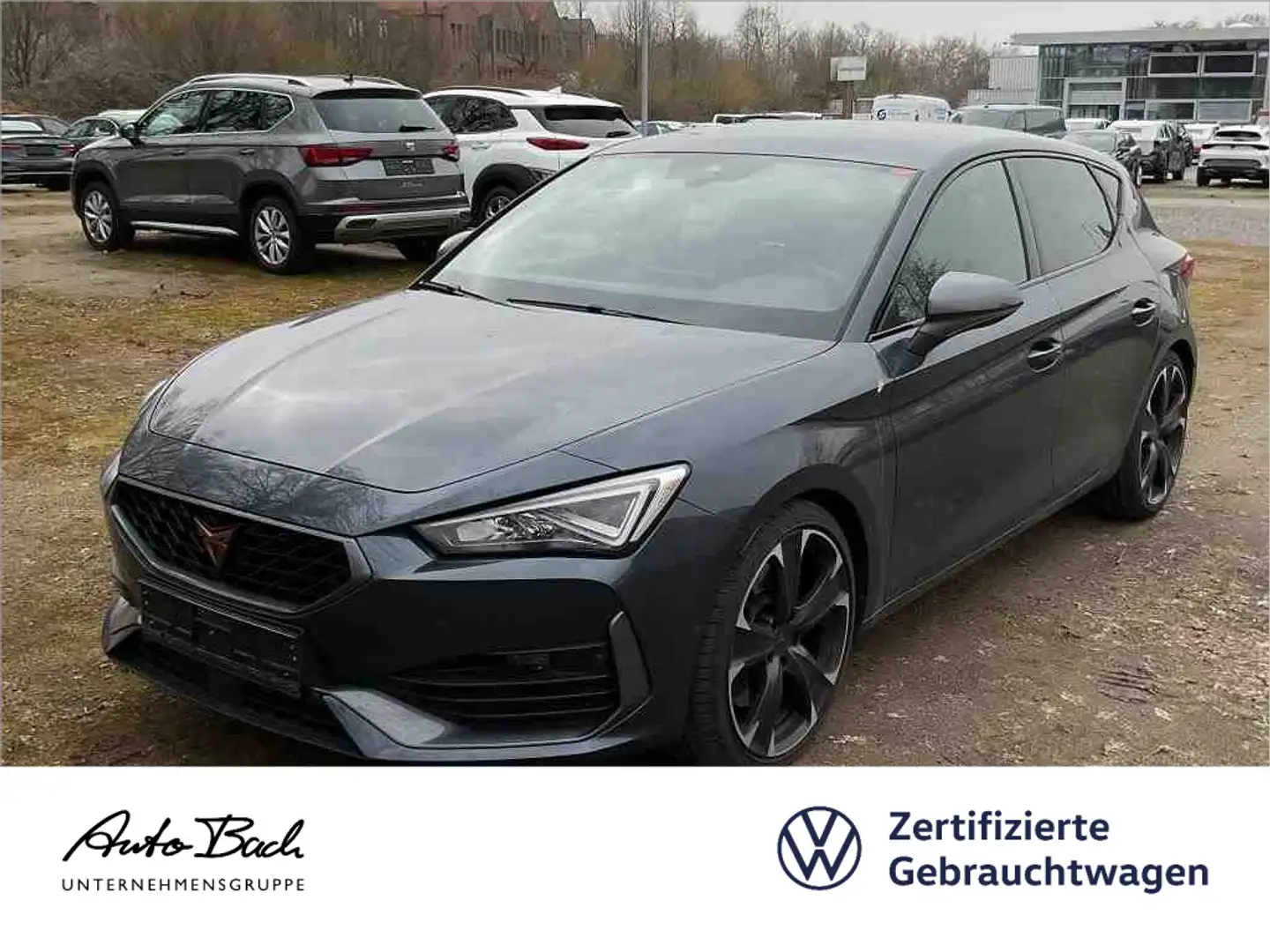 SEAT Leon 2.0 TSI "CUPRA Top" DSG Navi LED Virtual Co Gris - 1