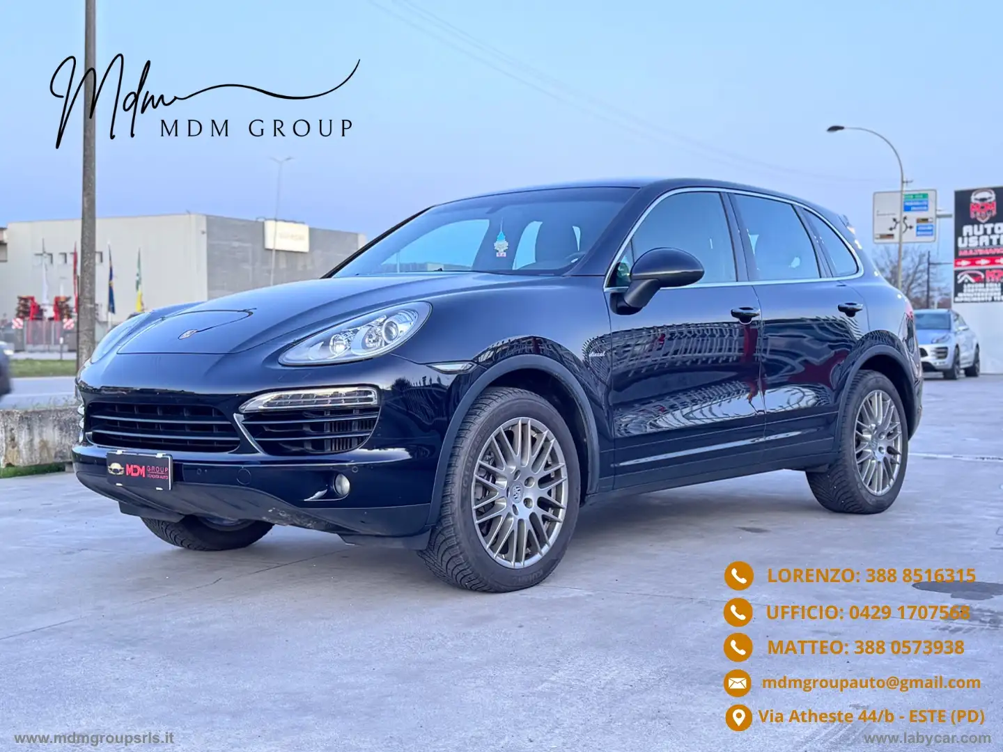 Porsche Cayenne 3.0 Diesel KM CERTIFICATI PORSCHE Noir - 1