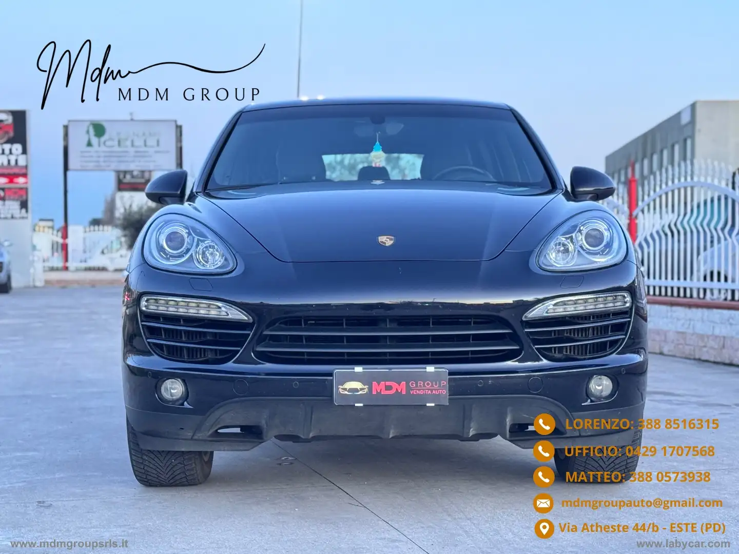 Porsche Cayenne 3.0 Diesel KM CERTIFICATI PORSCHE Noir - 2