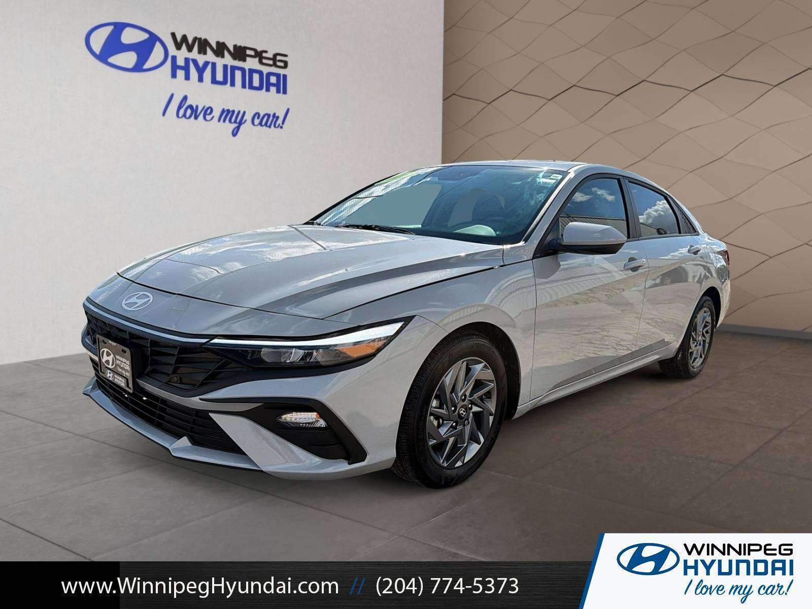 Gray 2024 Hyundai Elantra Sedan Automatic