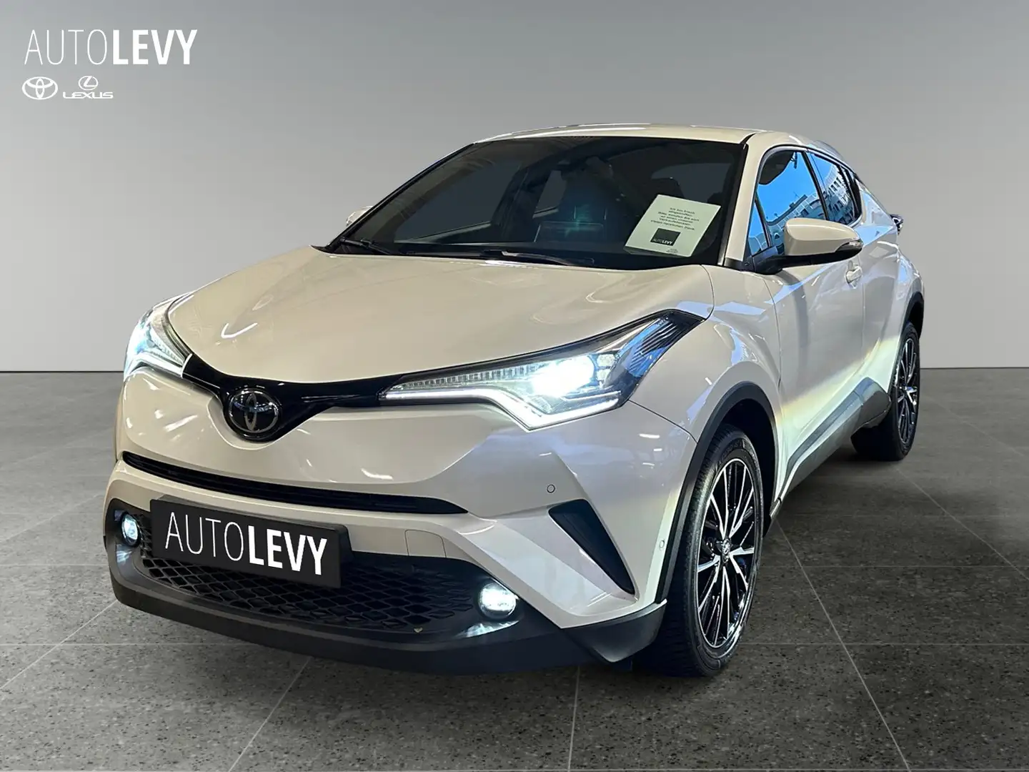 Toyota C-HR 1.2 Turbo Lounge +Leder+Navi+SitzHeiz.+PDC+ Weiß - 2