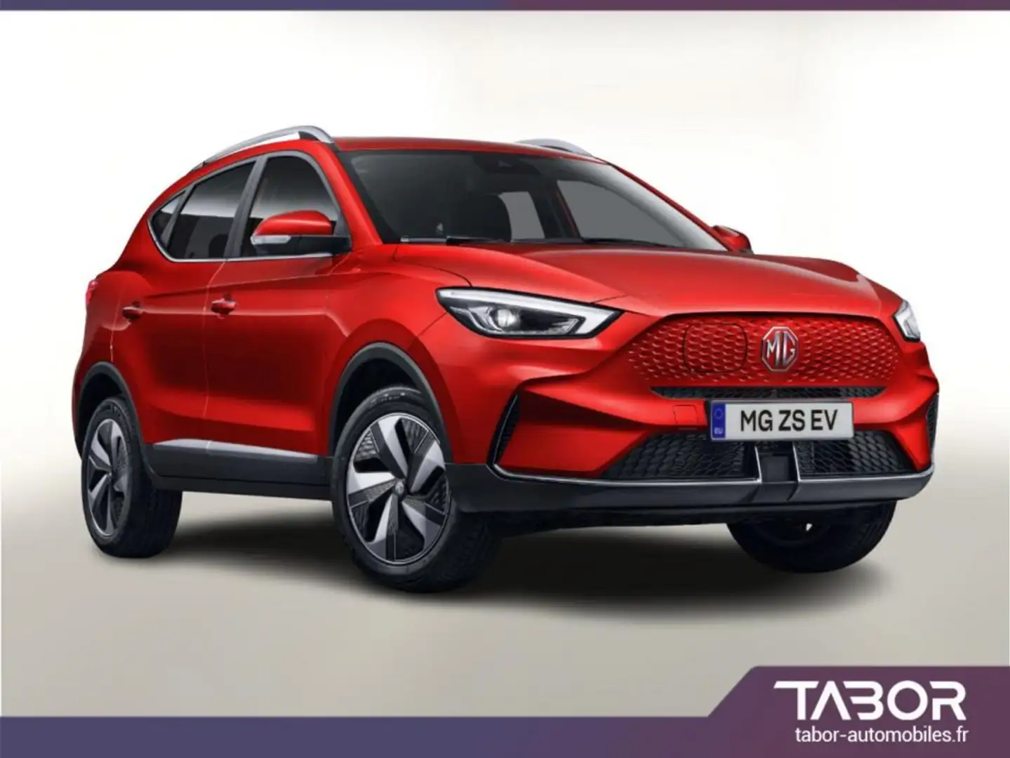 MG ZS EV 51kWh Luxury Pano LED ACC cam360 KeyL Rouge - 1
