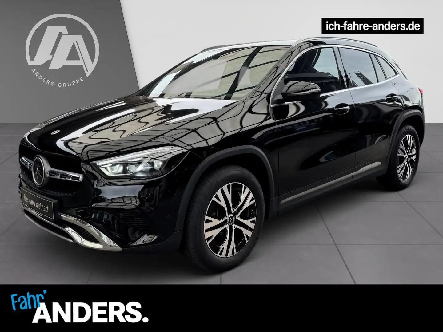Mercedes-Benz GLA 250 e Progressive Adv+MBUX+LED+Kam+SHZ+Dist. Noir - 1