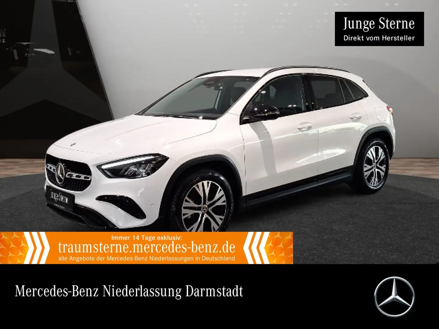 Mercedes-Benz GLA 200 d PROGRESSIVE+NIGHT+360°+LED+TOTW+8G Blanc - 1