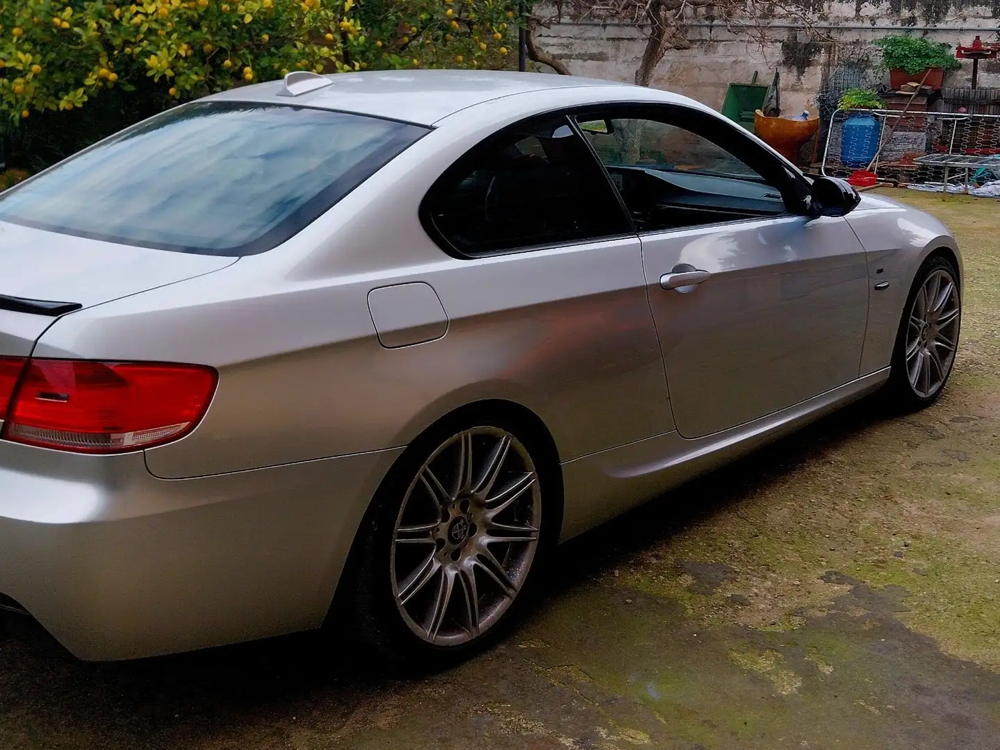 BMW 335 335i Coupe Msport Silver - 1