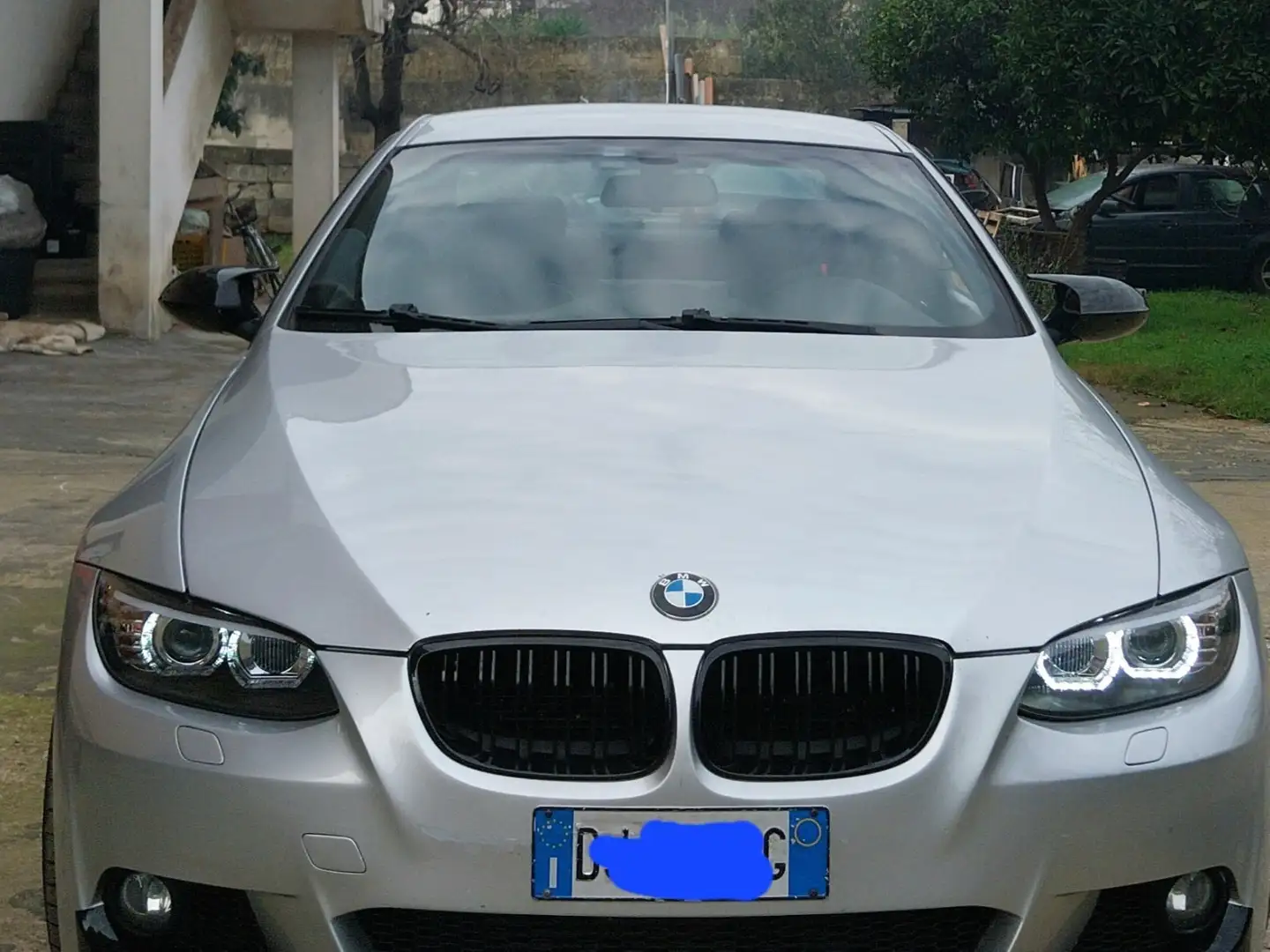 BMW 335 335i Coupe Msport Gümüş rengi - 2