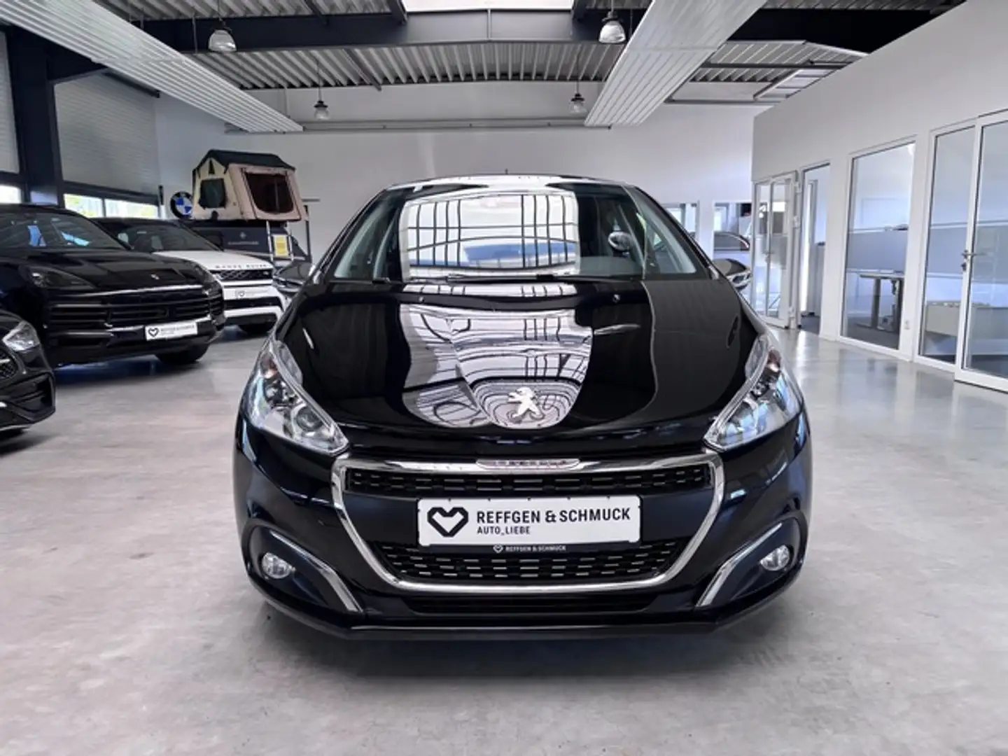 Peugeot 208 ALLURE KLIMA+NAV+PANO+ALLWETT+KAMERA+ALU+TÜV Schwarz - 2