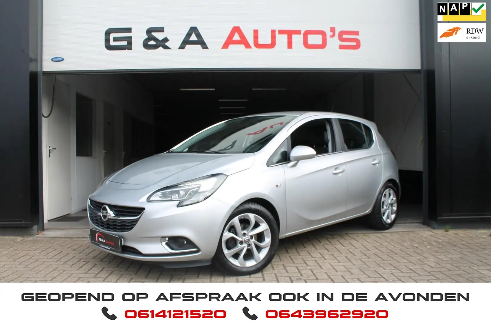 Opel Corsa 1.4 AppleCarplay / STOEL+STUUR VERW / CRUISE CTRL Gris - 1