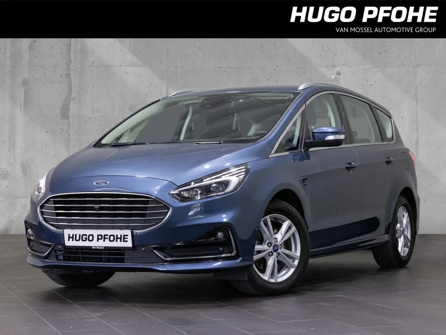 Ford S-Max 2.5 Duratec Hybrid Titanium RFK | Navi | 7-Sitzer Blu/Azzurro - 1