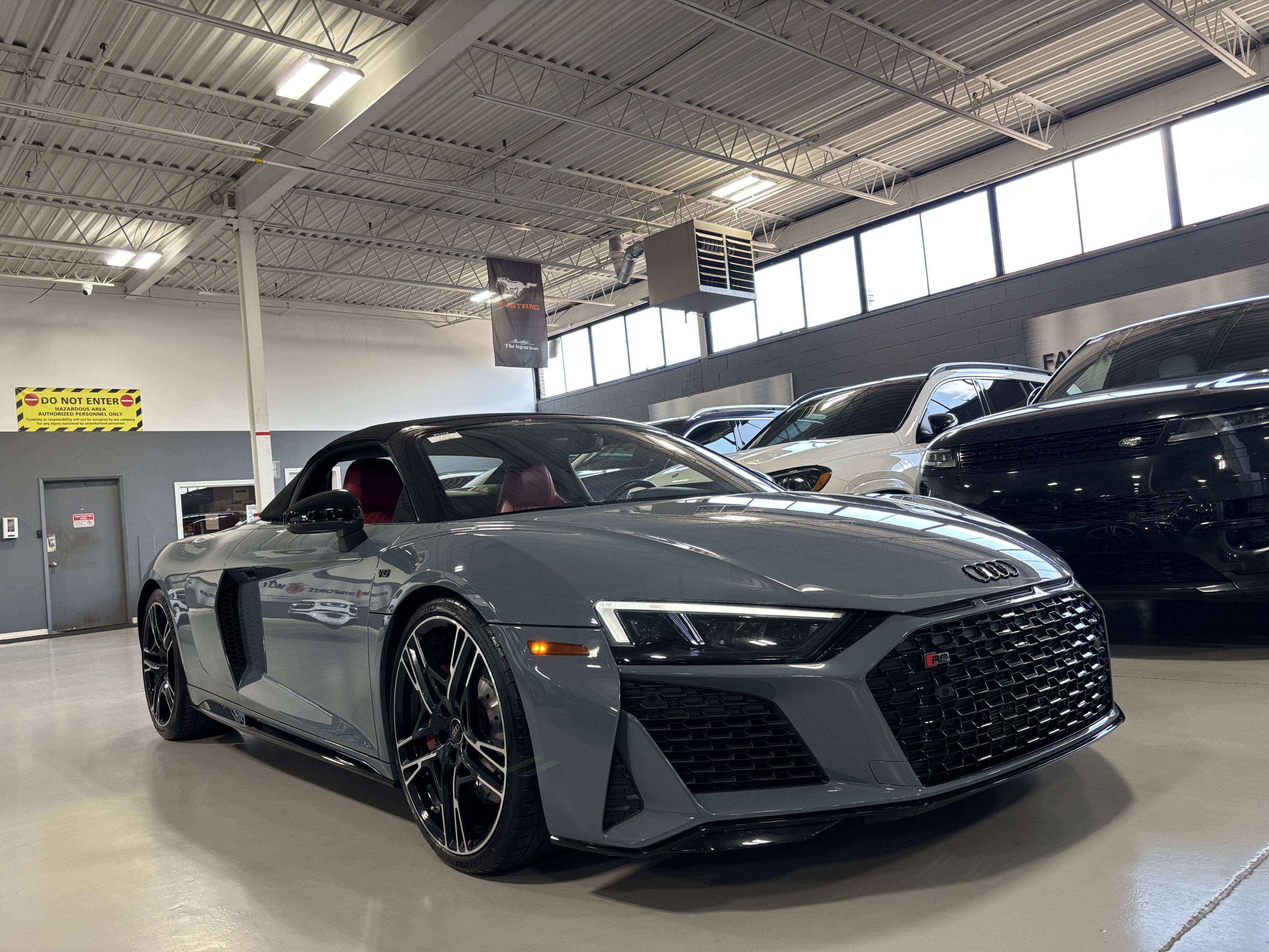 2023 Audi R8 V10|PERFORMANCE|NO LUX TAX|FULLPPF|REDSEATS|NAV|+ — снимка 1