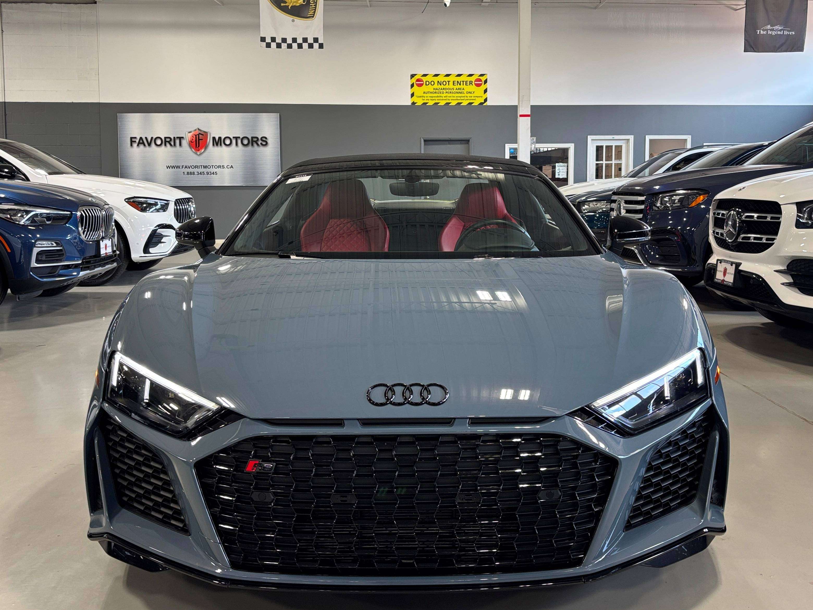 2023 Audi R8 V10|PERFORMANCE|NO LUX TAX|FULLPPF|REDSEATS|NAV|+ — снимка 1