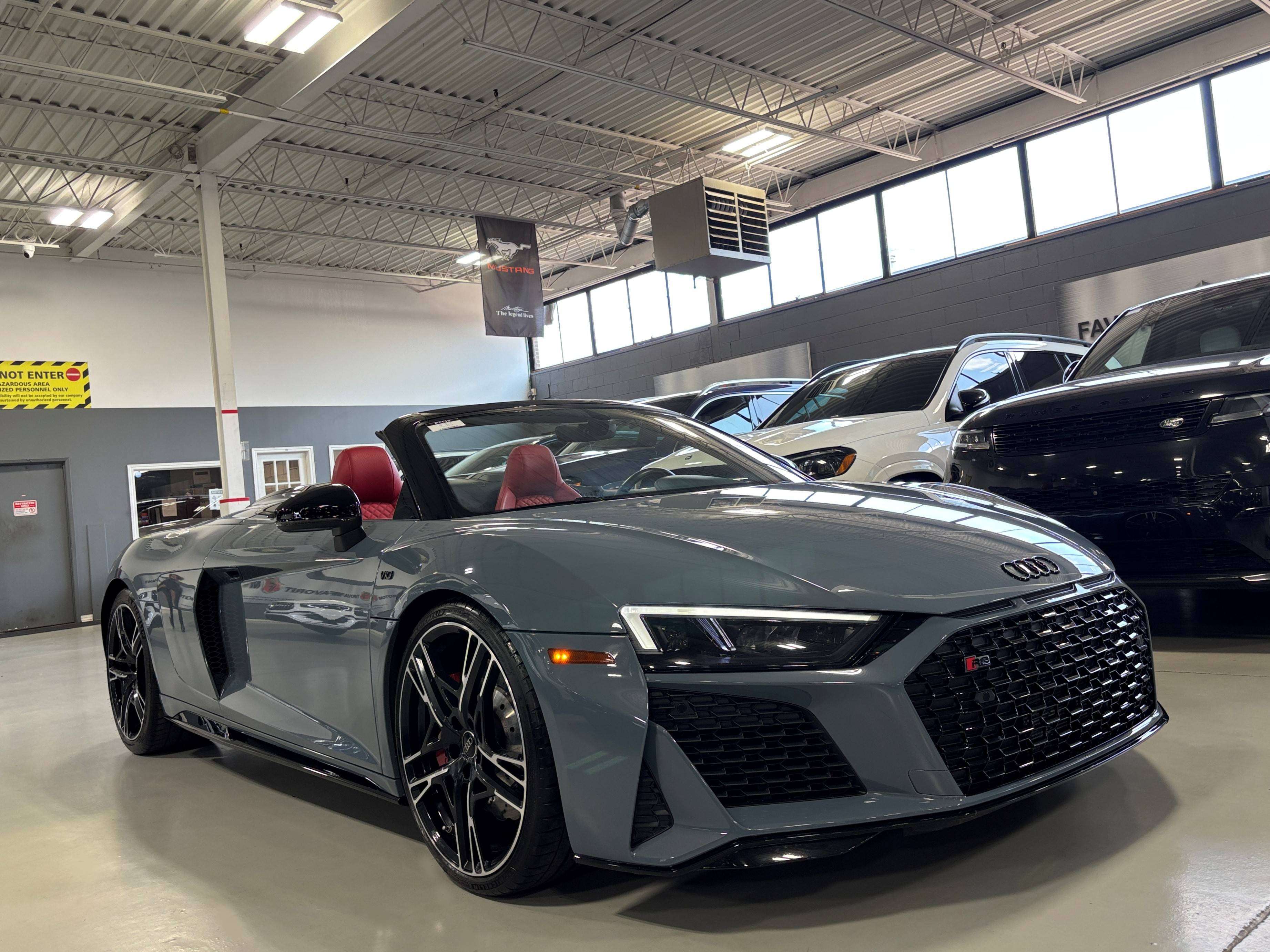 2023 Audi R8 V10|PERFORMANCE|NO LUX TAX|FULLPPF|REDSEATS|NAV|+ — снимка 1