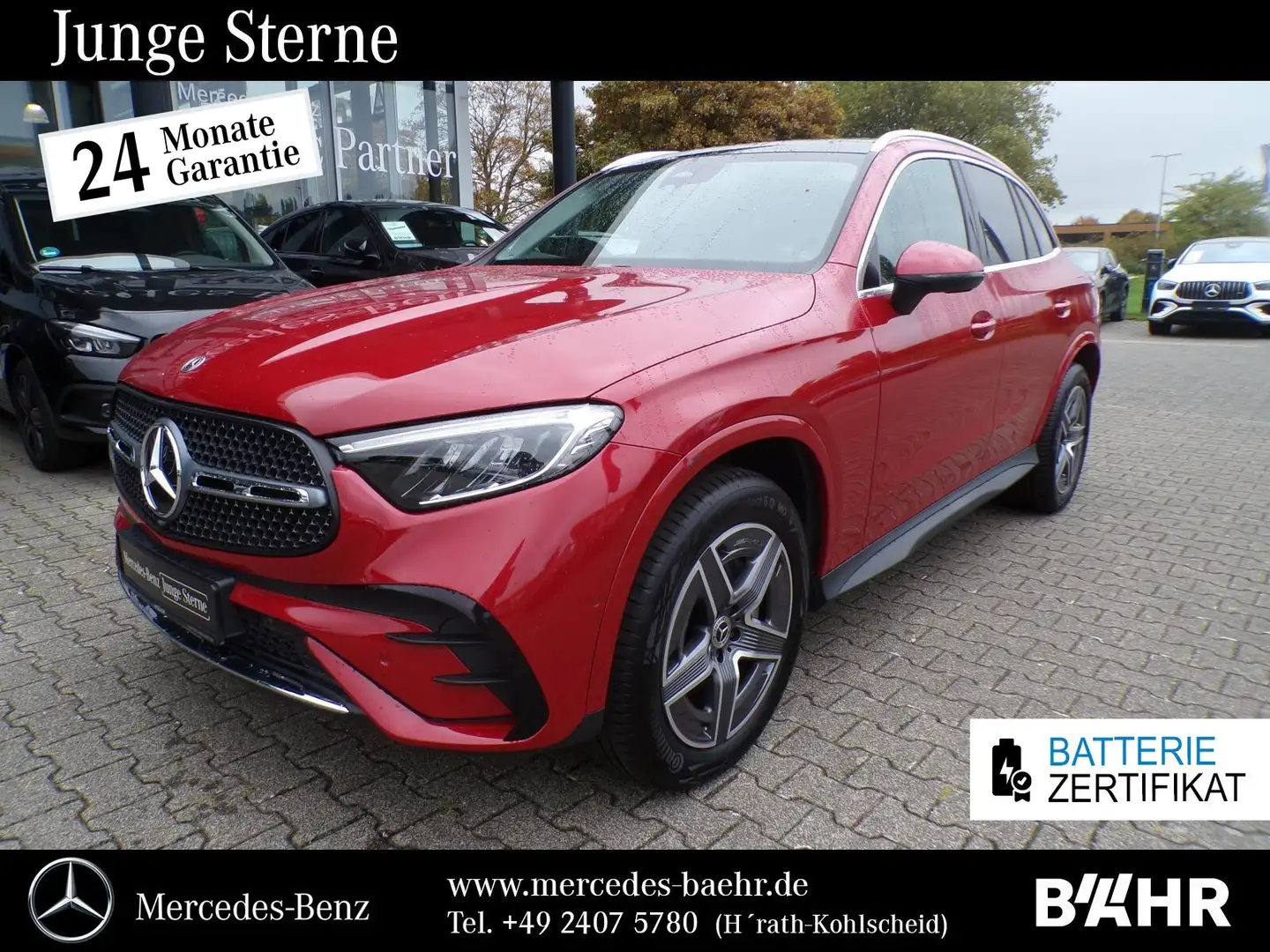 Mercedes-Benz GLC 300 GLC 300 de 4MATIC AMG/MBUX-Navi/LED/Pano/Totwinkel Rot - 1