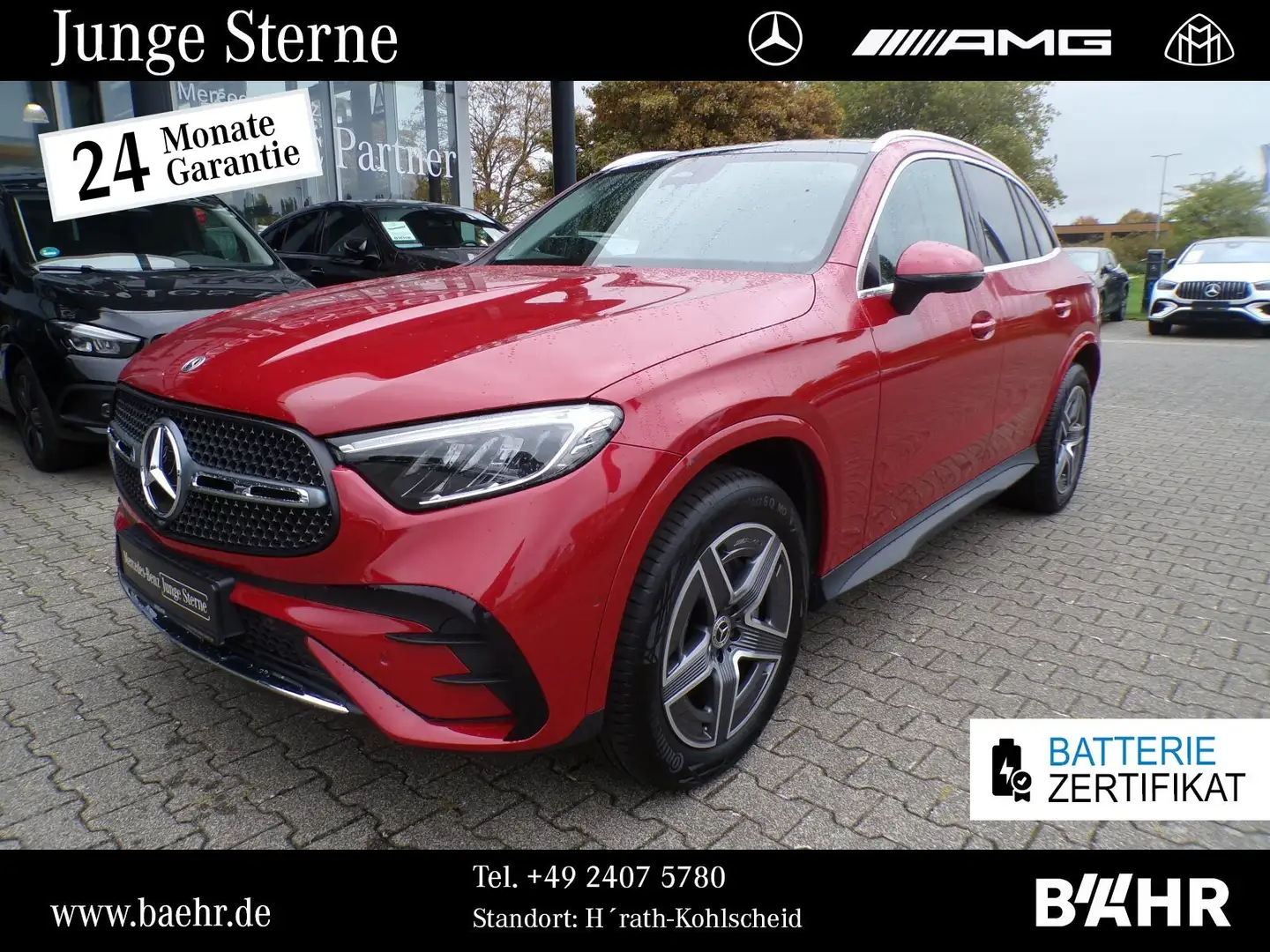 Mercedes-Benz GLC 300 GLC 300 de 4MATIC AMG/MBUX-Navi/LED/Pano/Totwinkel Rot - 1