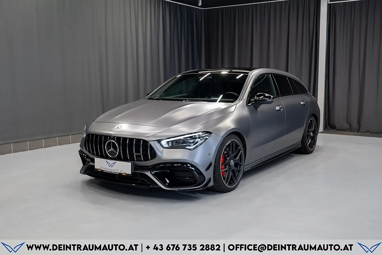Mercedes-Benz CLA 45 AMG S 4MATIC Shooting Brake Aut.*SCHALENSITZE*BURME... Gris - 1