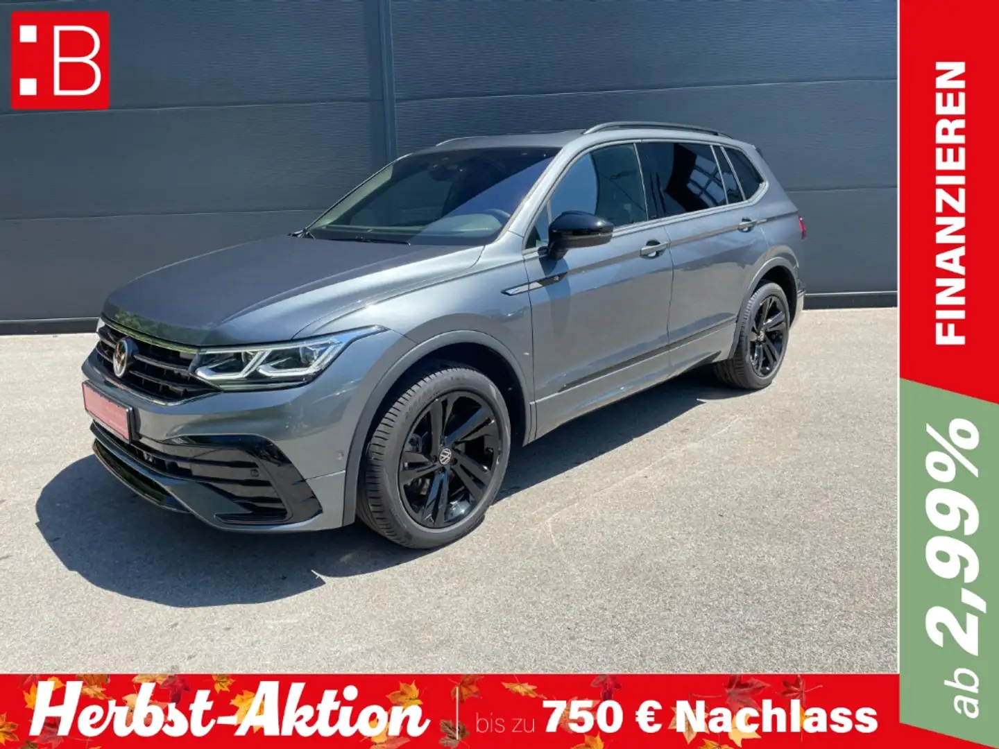 Volkswagen Tiguan Allspace 2.0 TSI DSG 4Mo. R-Line Black 7-S. IQ.LIGHT NAVI-P Grau - 1